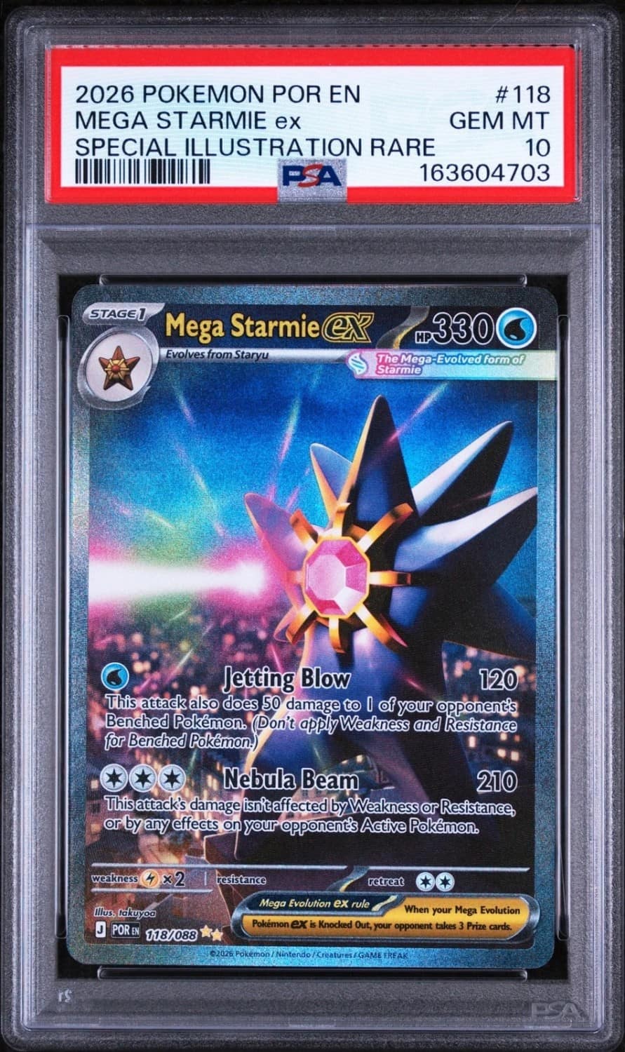 Mega Starmie Ex