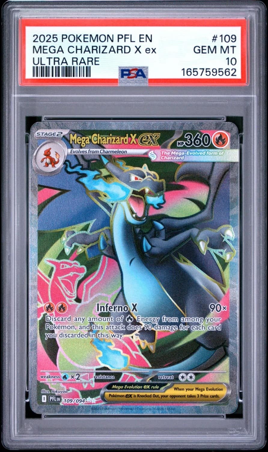 Mega Charizard X Ex
