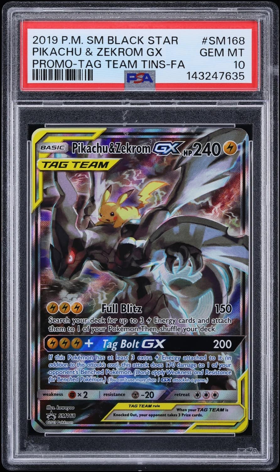 Pikachu & Zekrom Gx