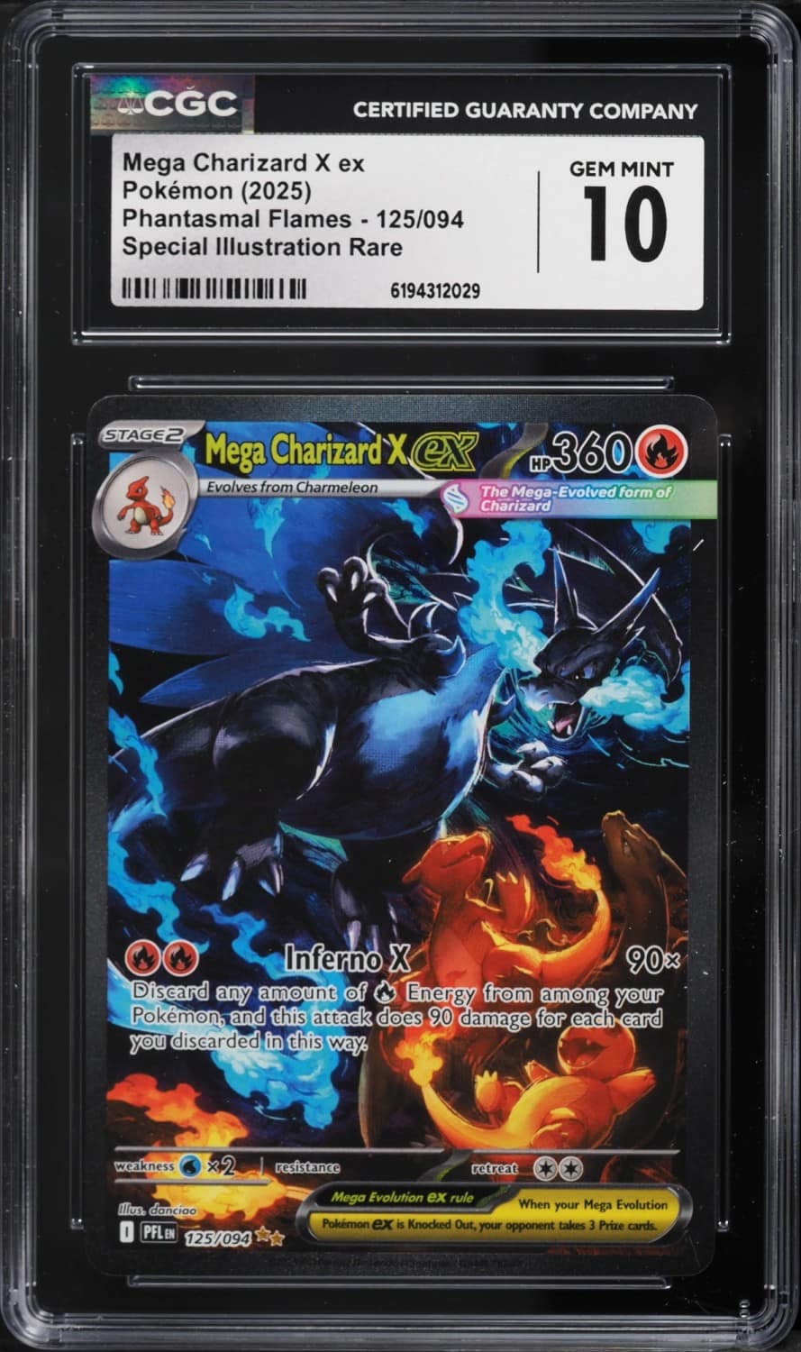 Mega Charizard X Ex