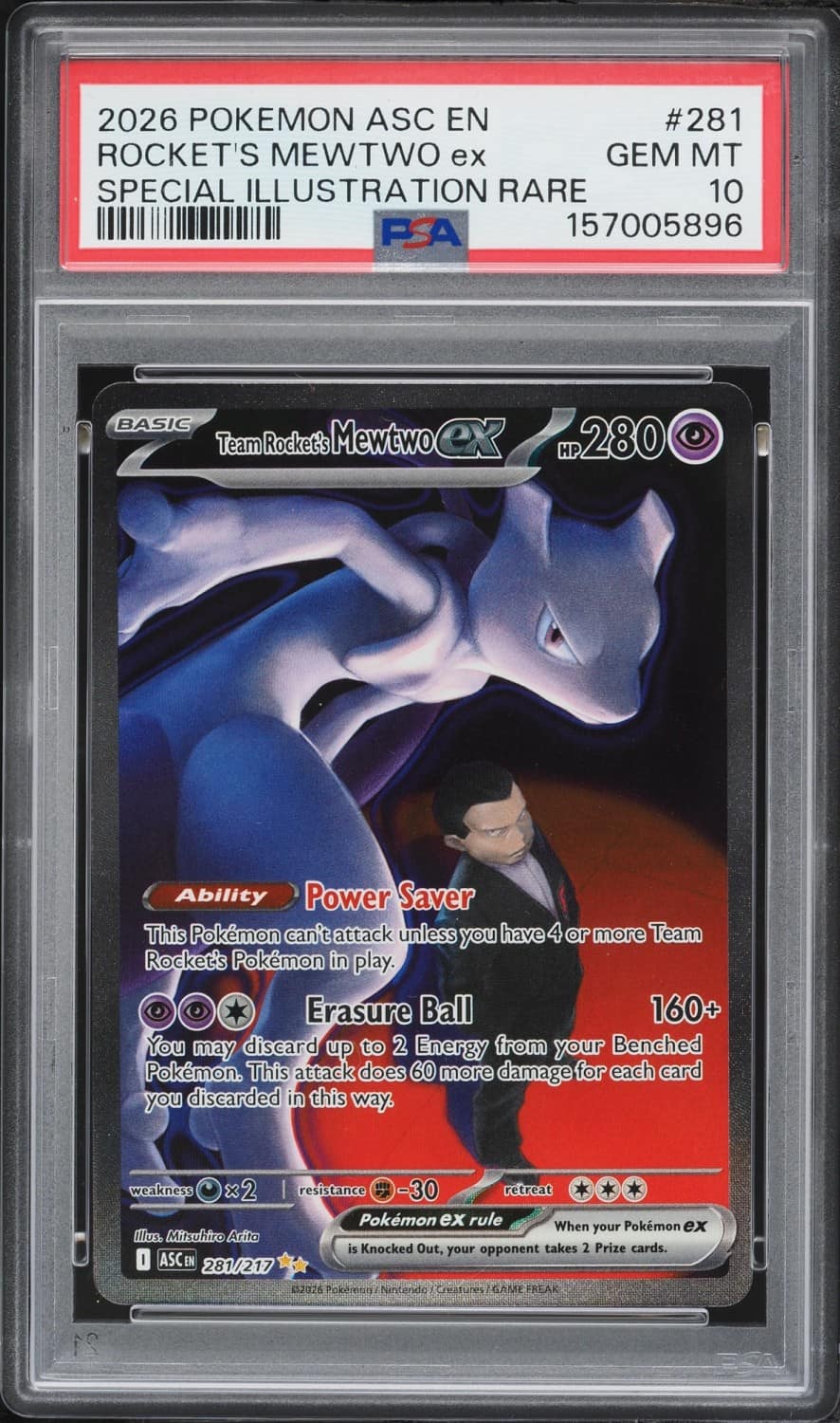 Rocket'S Mewtwo Ex