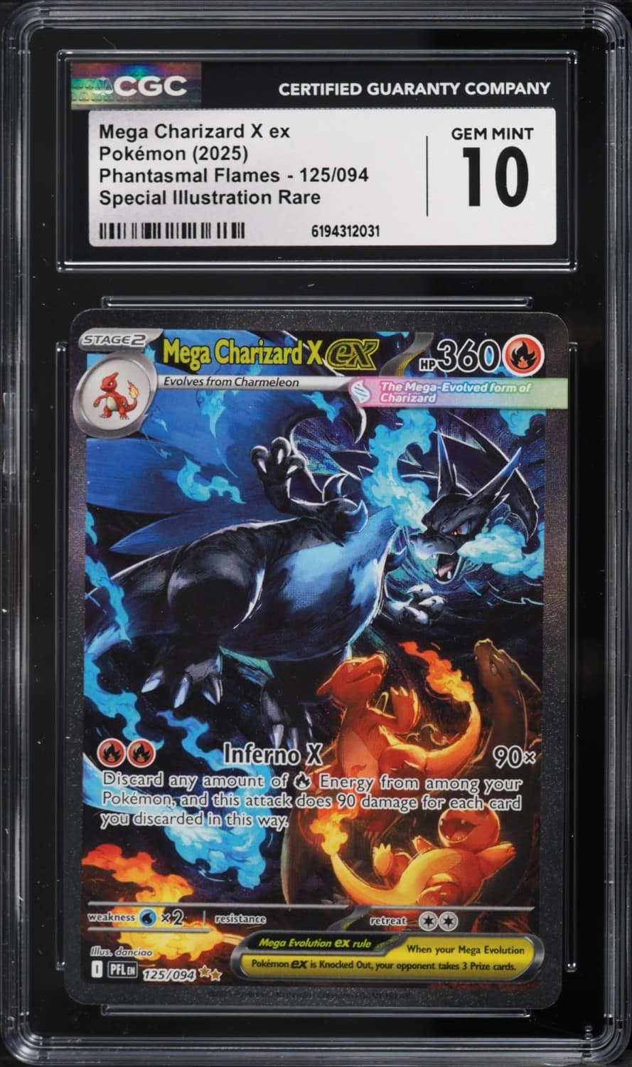 Mega Charizard X Ex