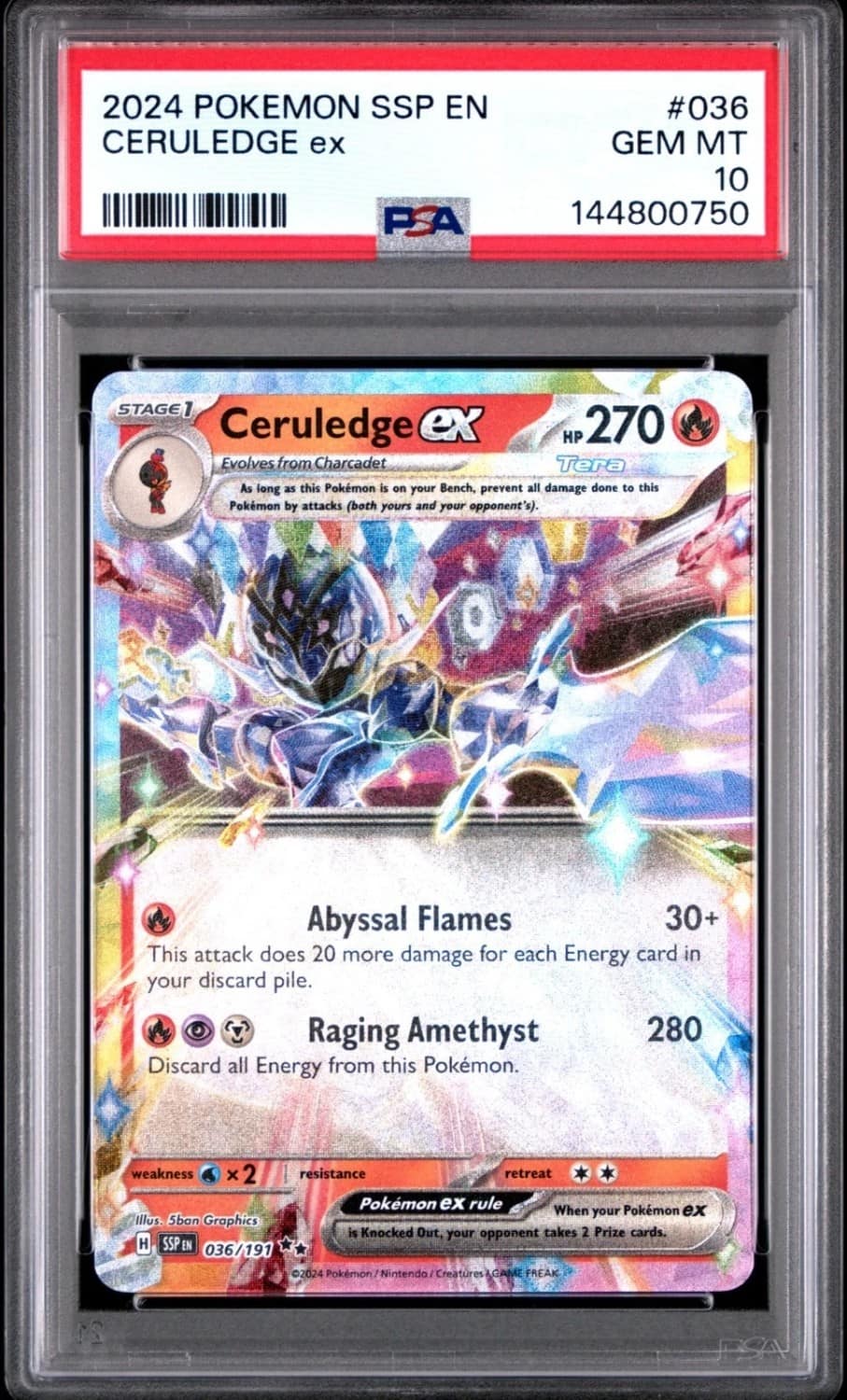 Ceruledge Ex