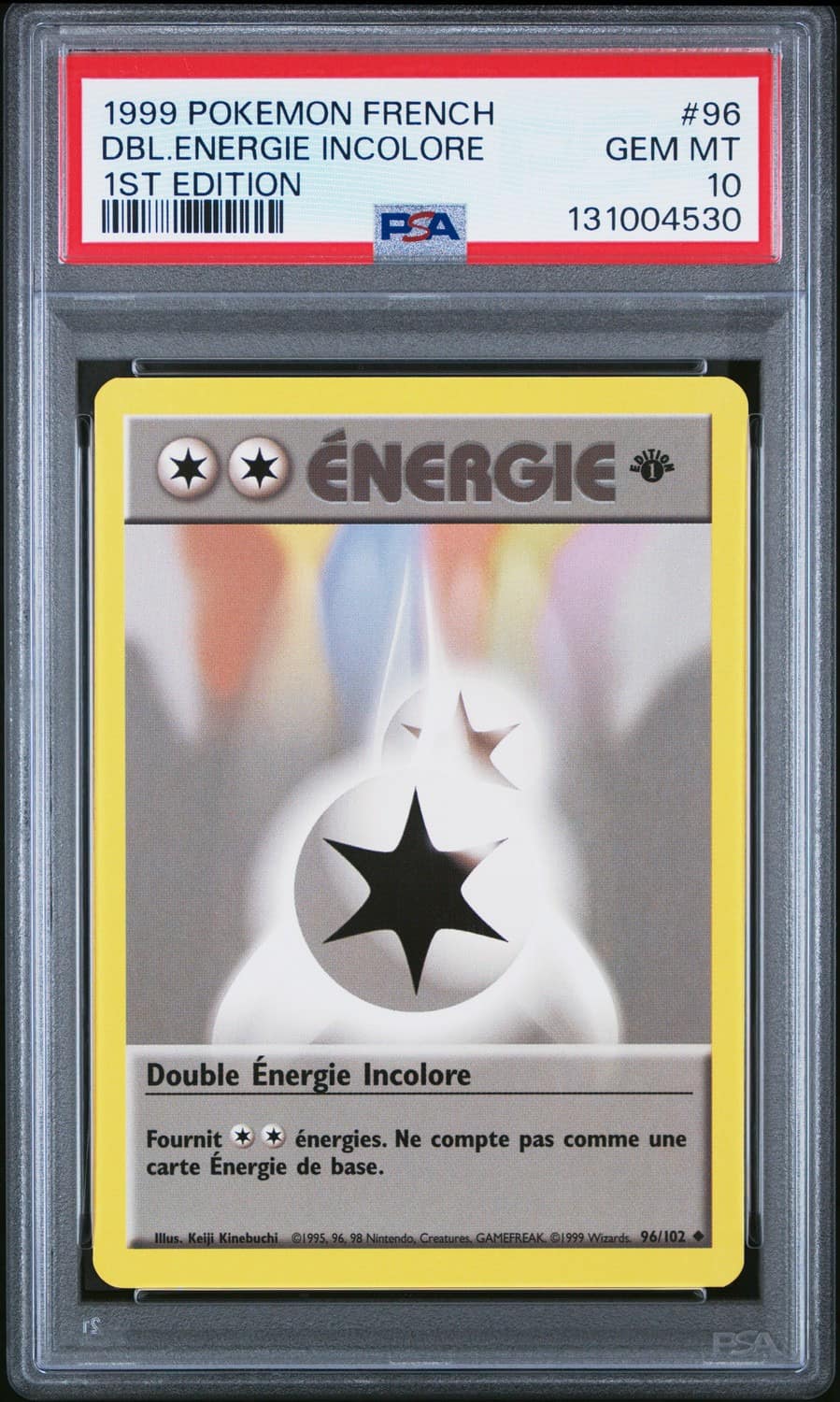 Double Colorless Energy