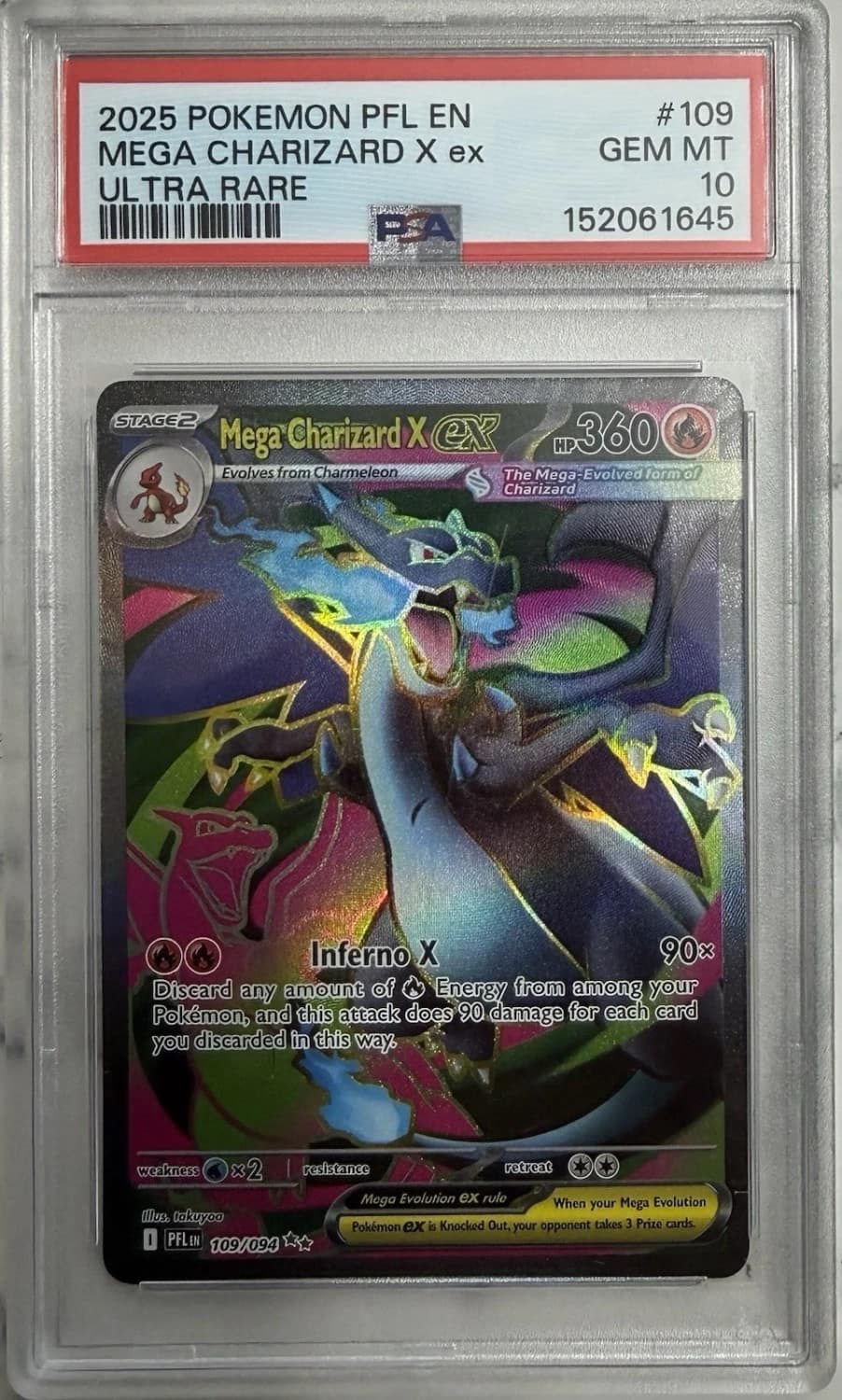 Mega Charizard X Ex