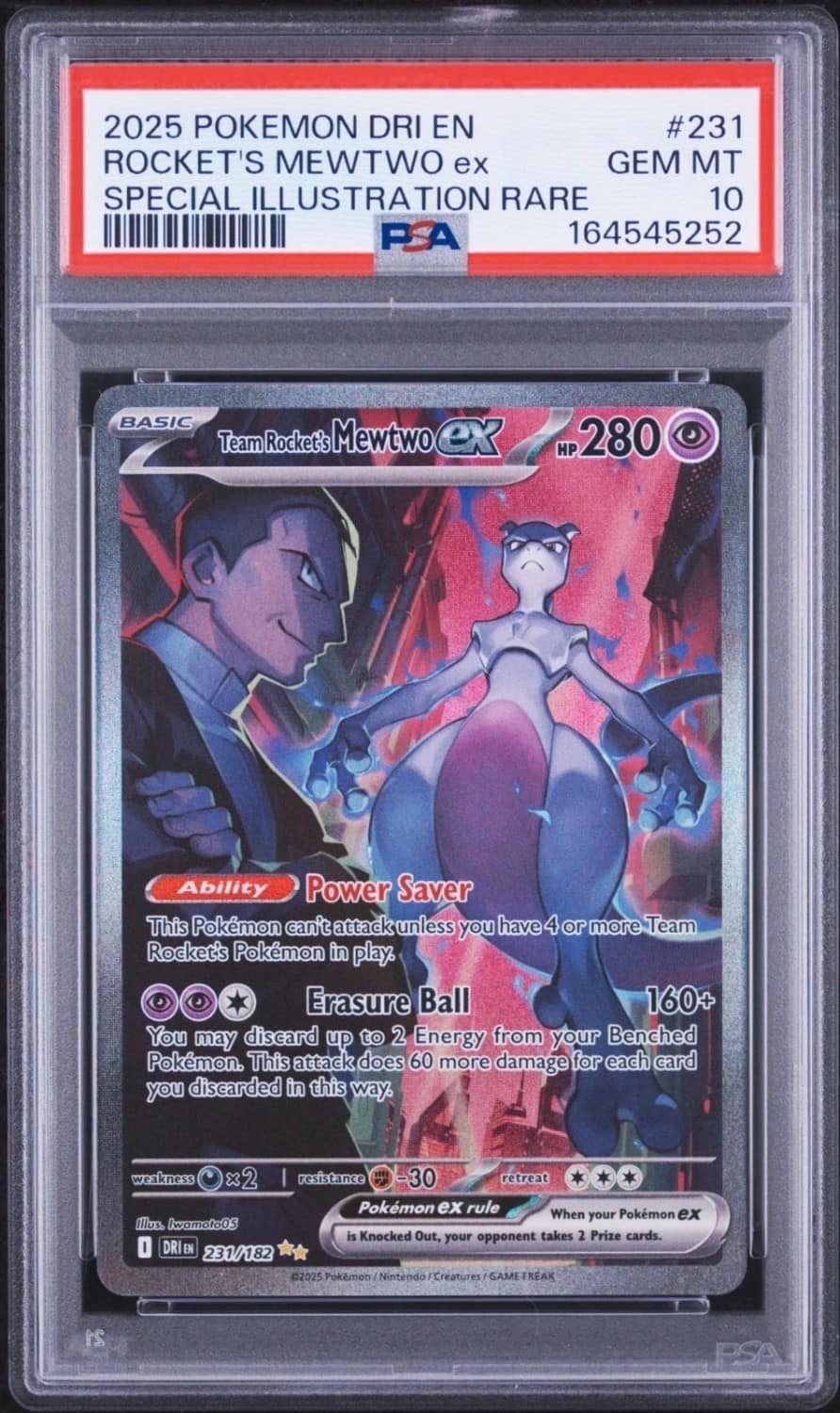 Rocket'S Mewtwo Ex