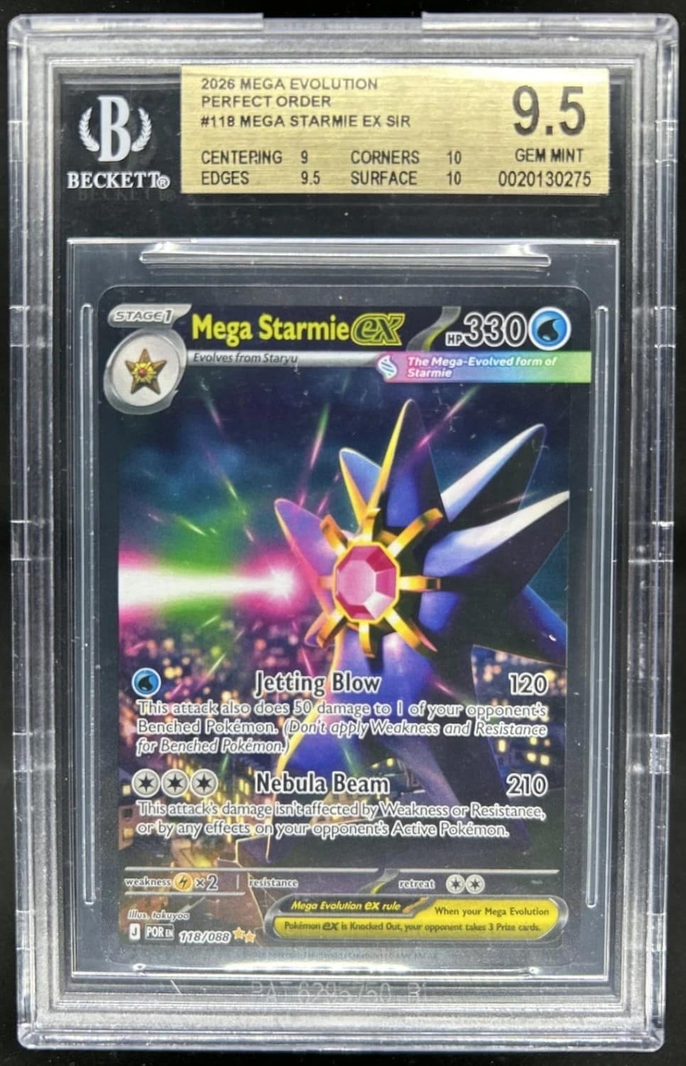 Mega Starmie Ex
