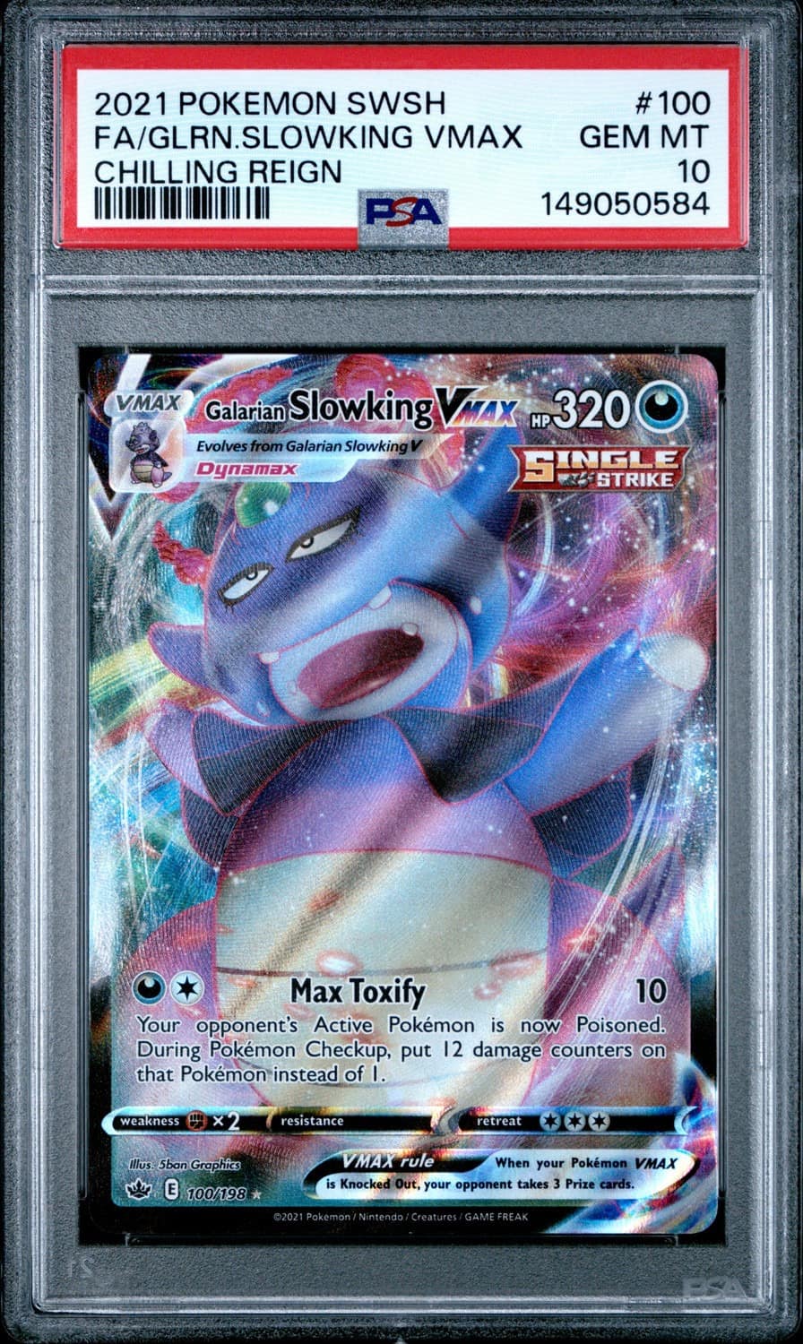 Galarian Slowking Vmax