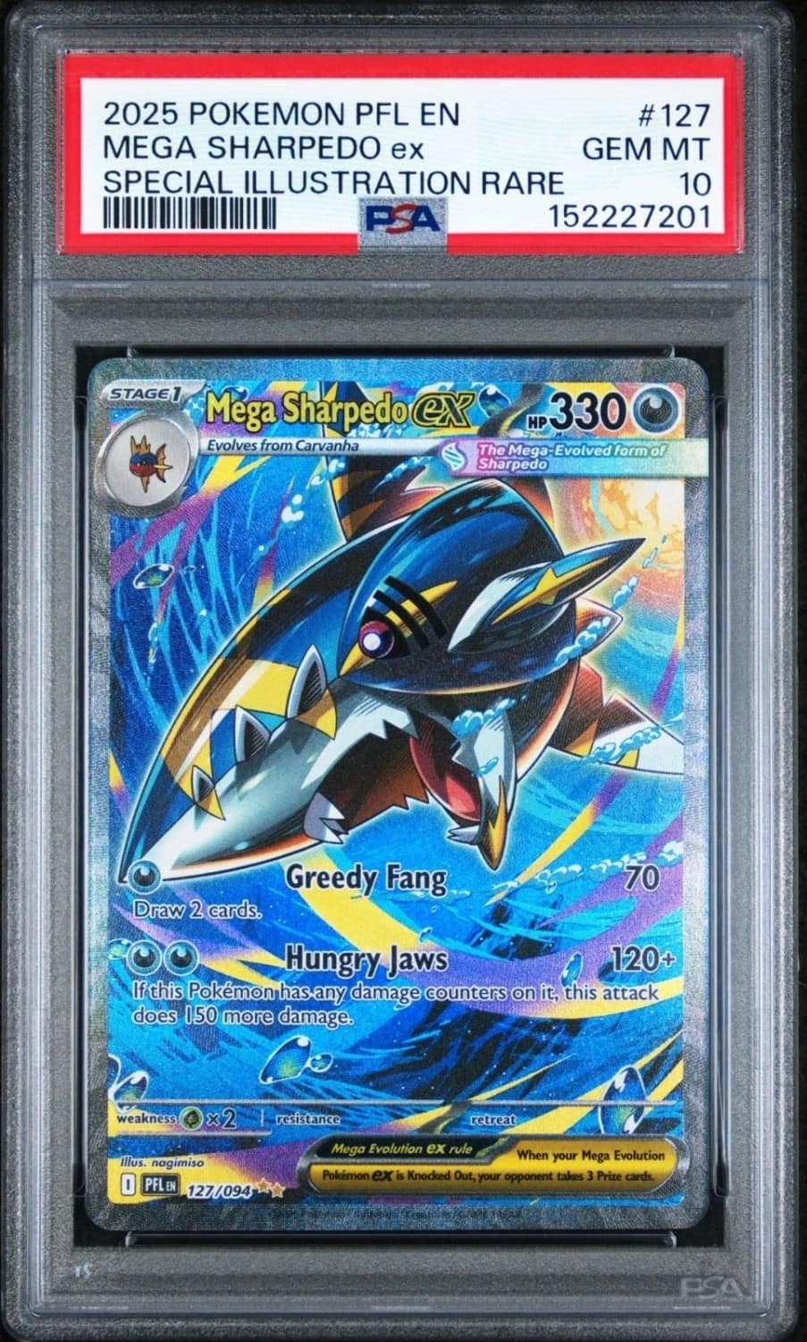 Mega Sharpedo Ex