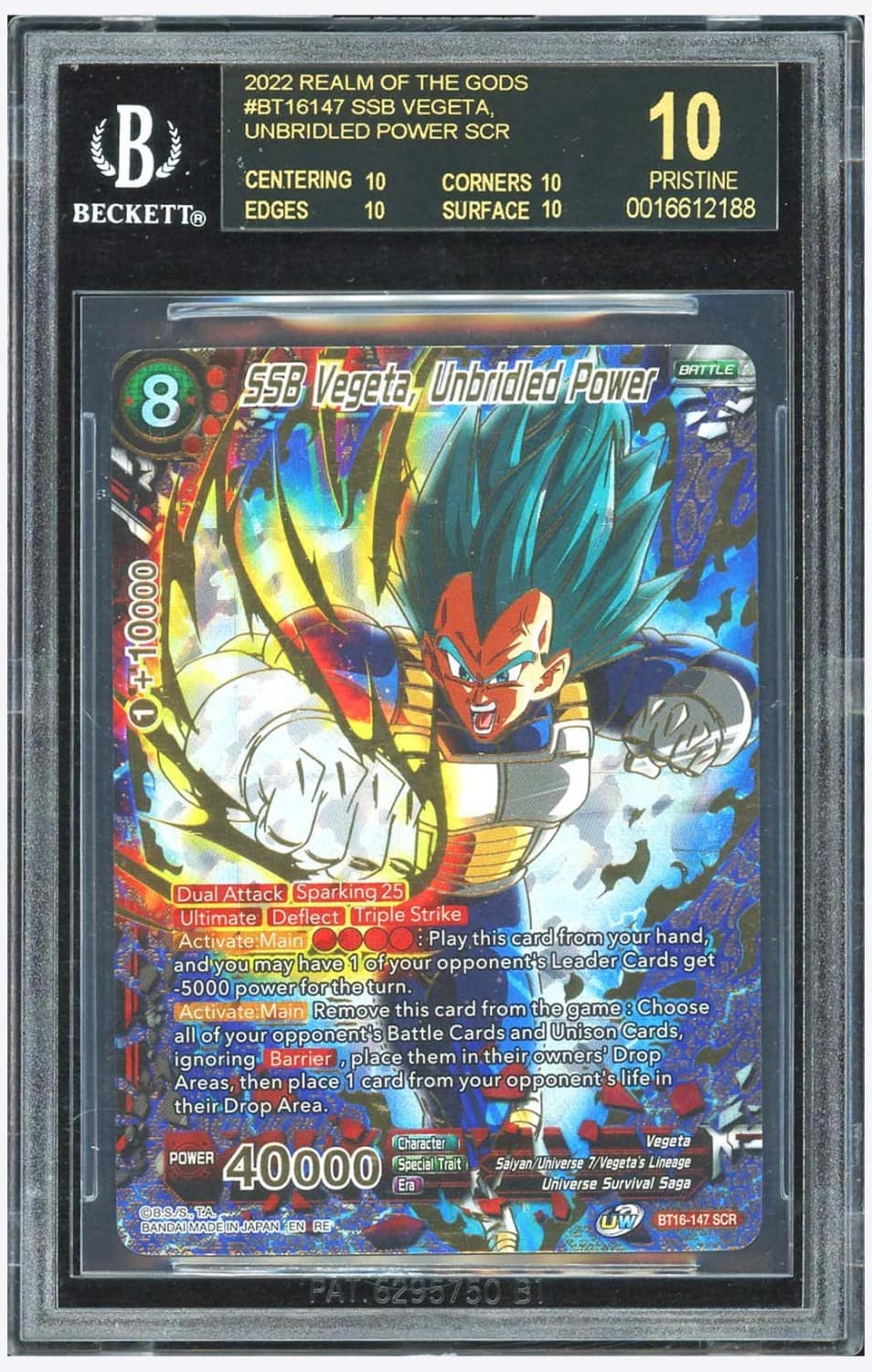 Ssb Vegeta, Unbridled Power