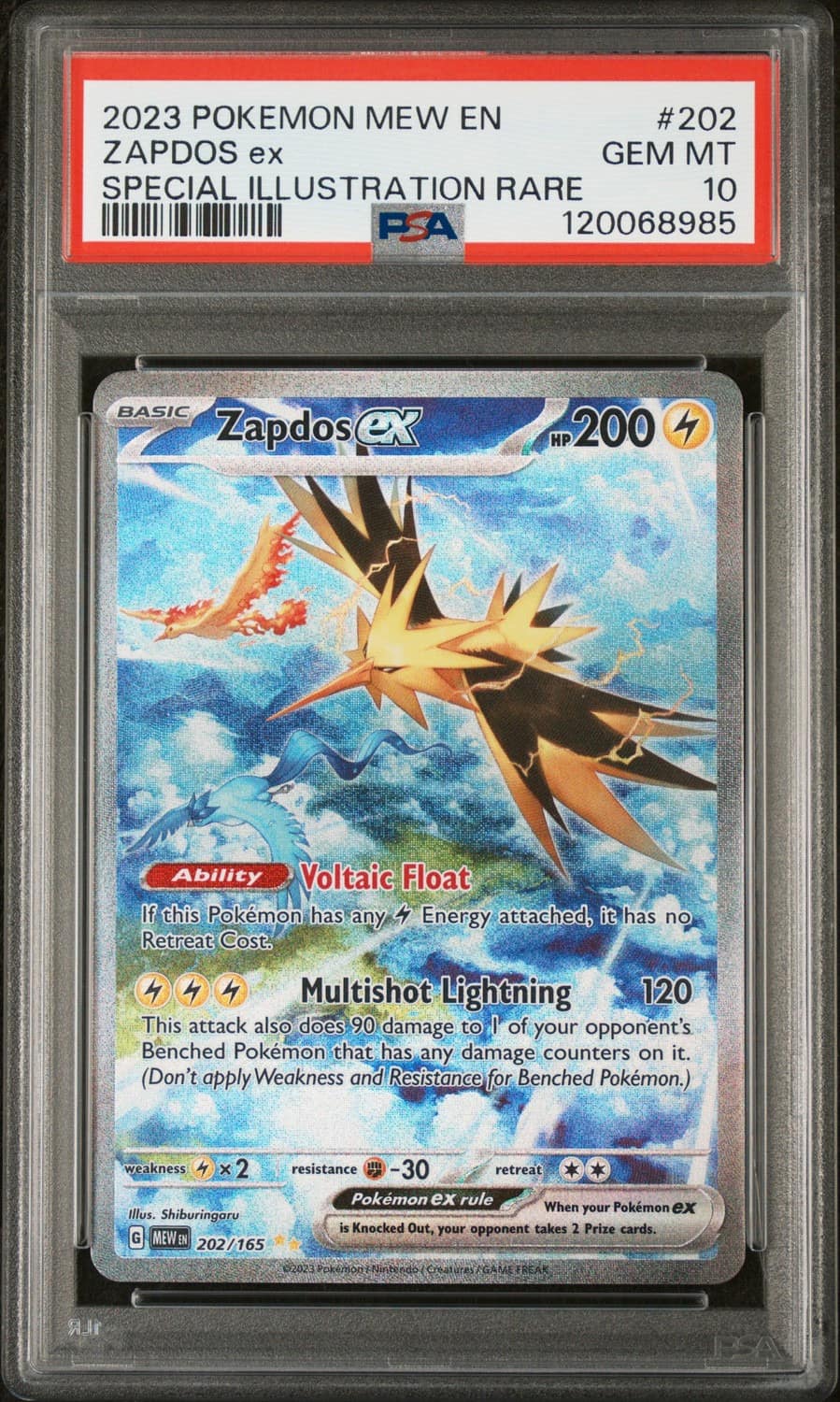 Zapdos Ex