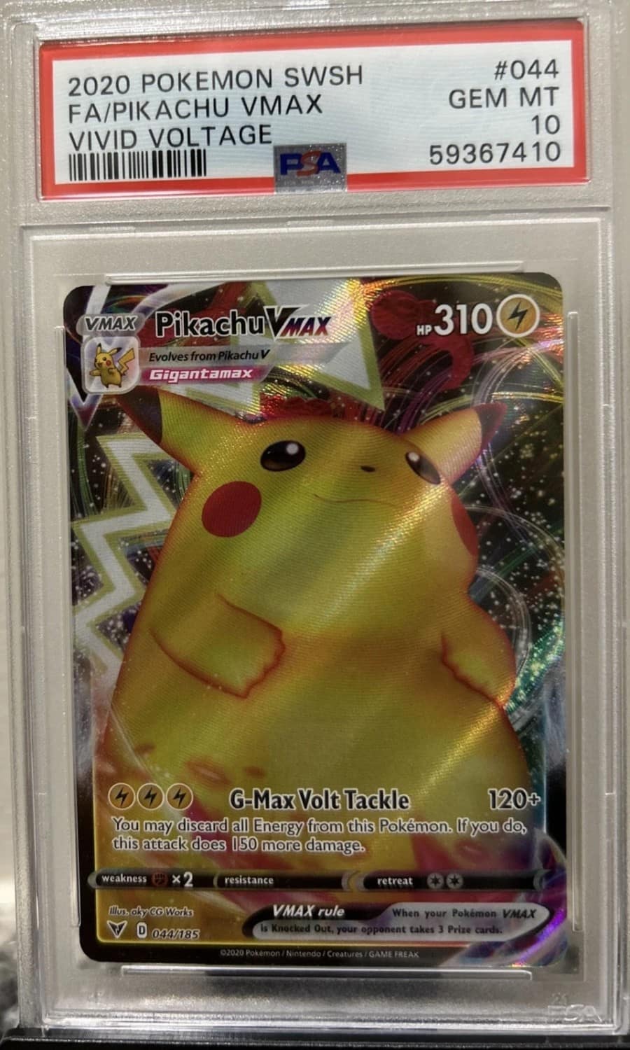 Pikachu Vmax