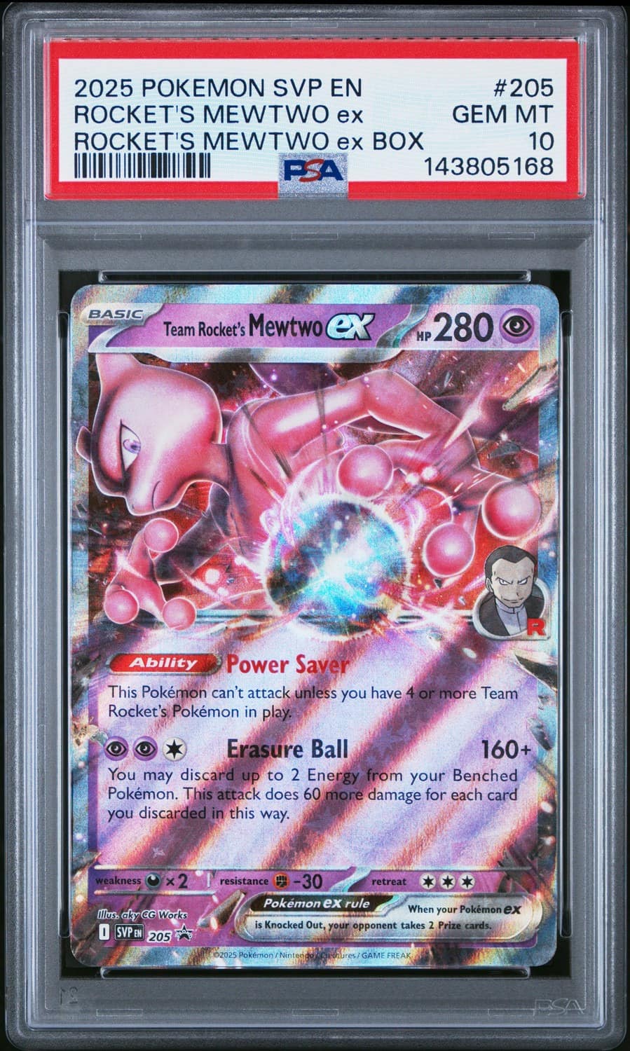 Rocket'S Mewtwo Ex