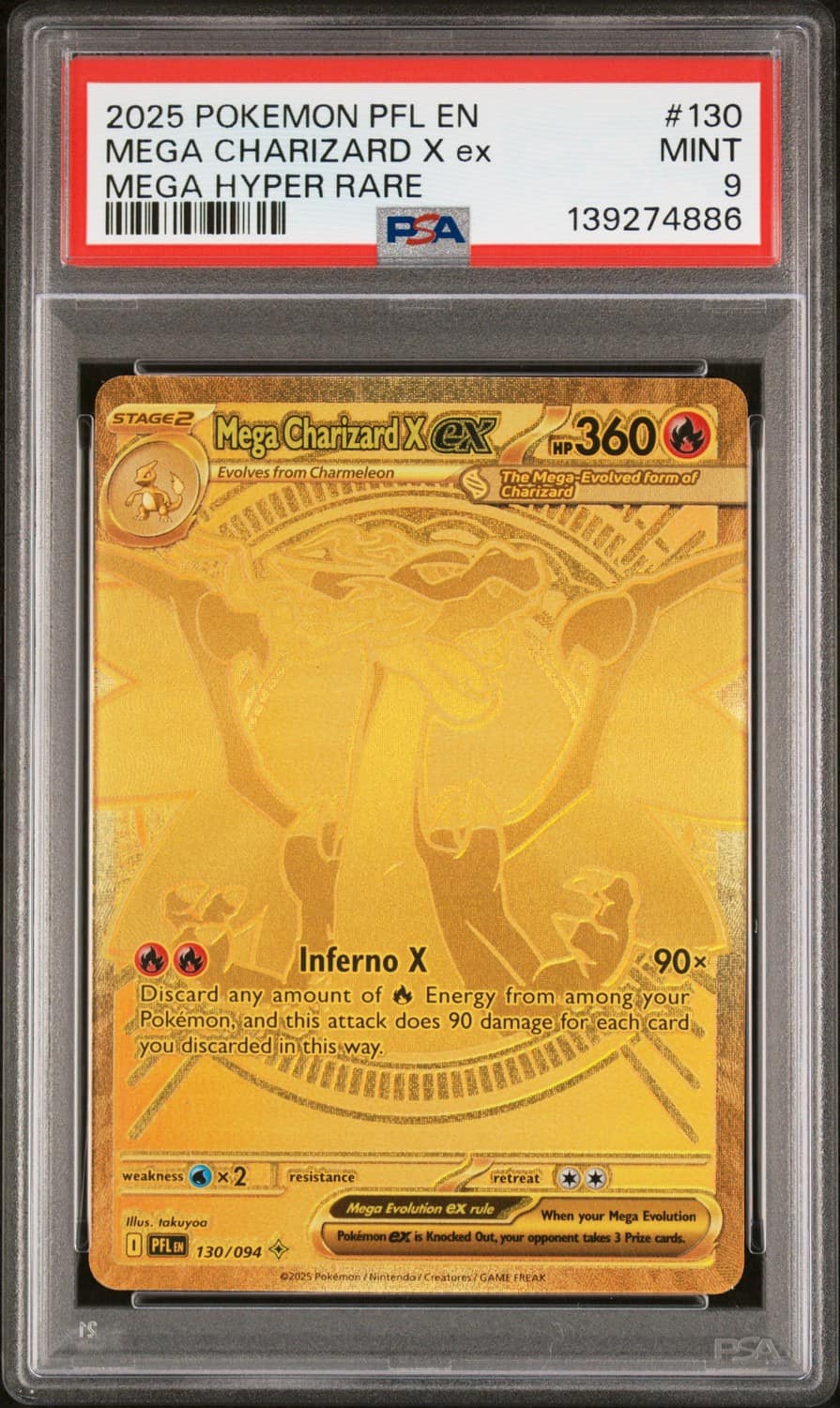 Mega Charizard X Ex