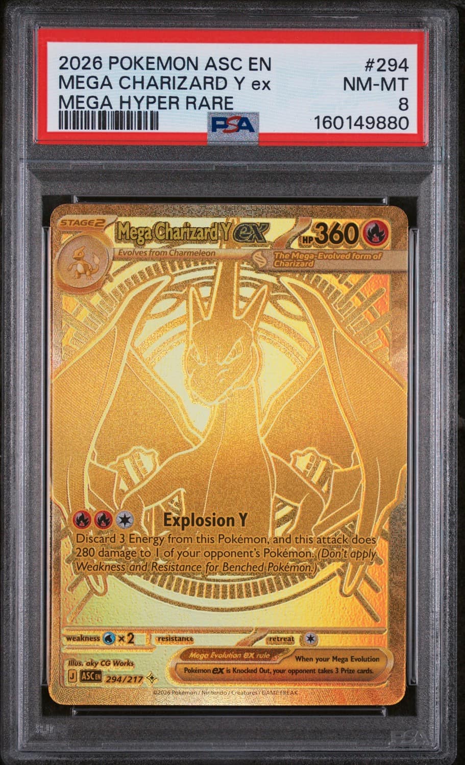 Mega Charizard Y Ex