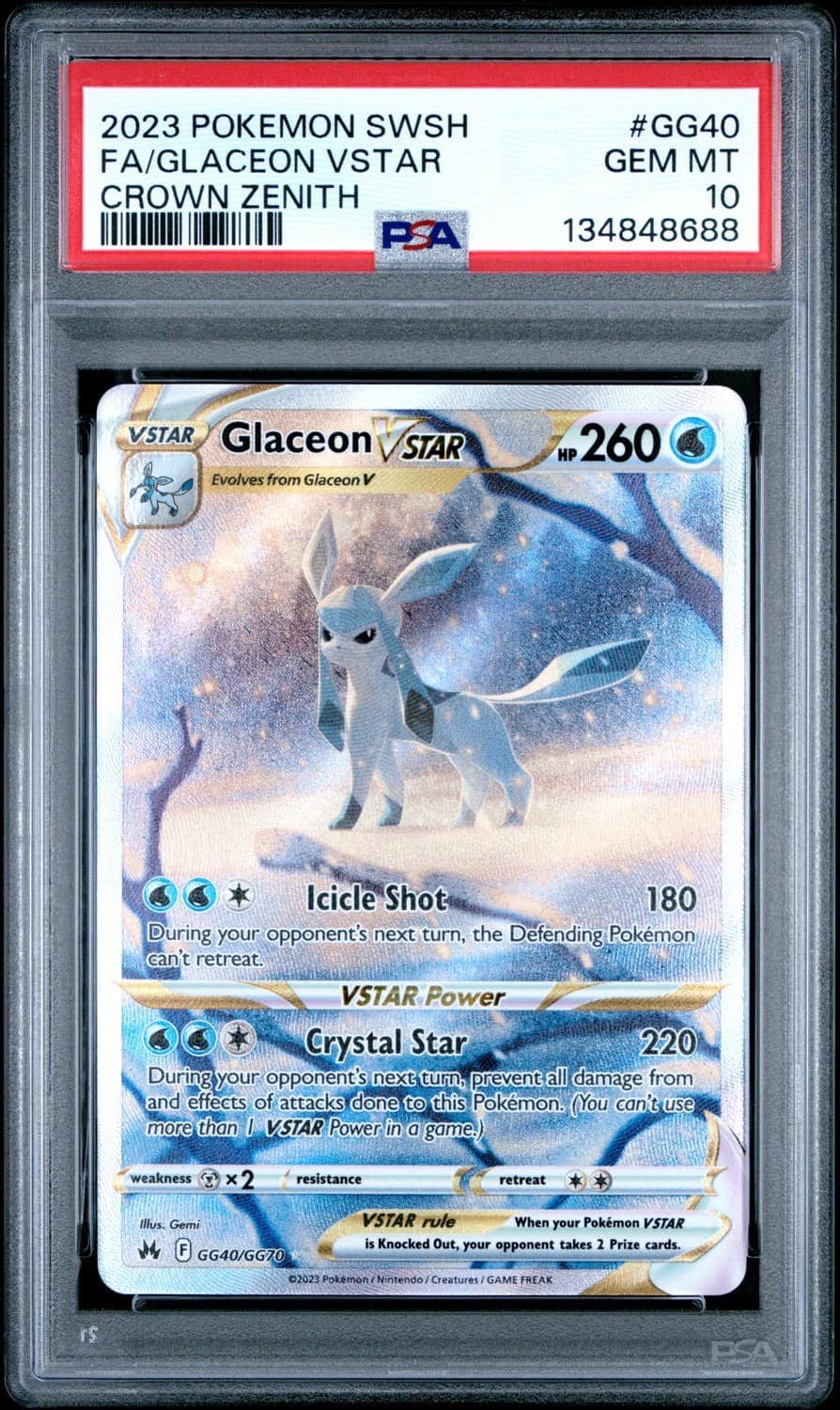Glaceon Vstar