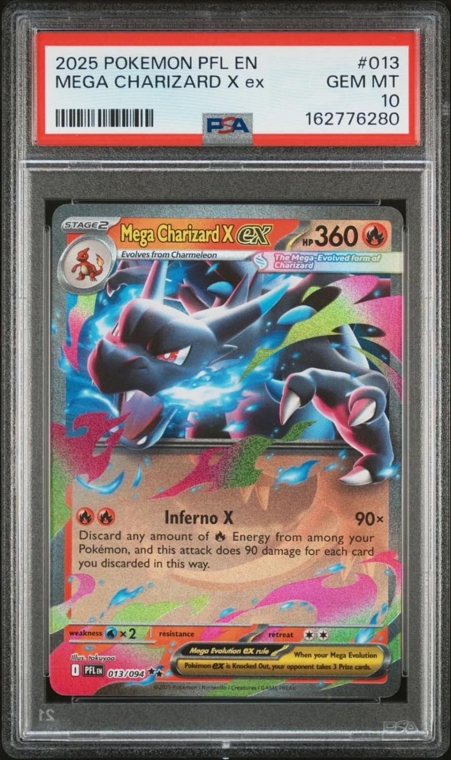 Mega Charizard X Ex