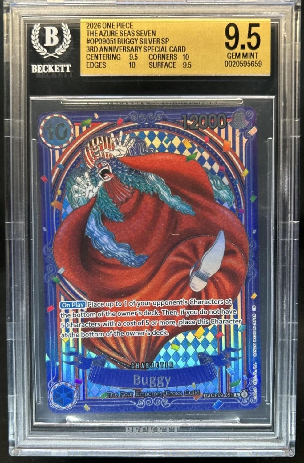 Buggy Gold Sp/(3rd Anniversary Special Card)