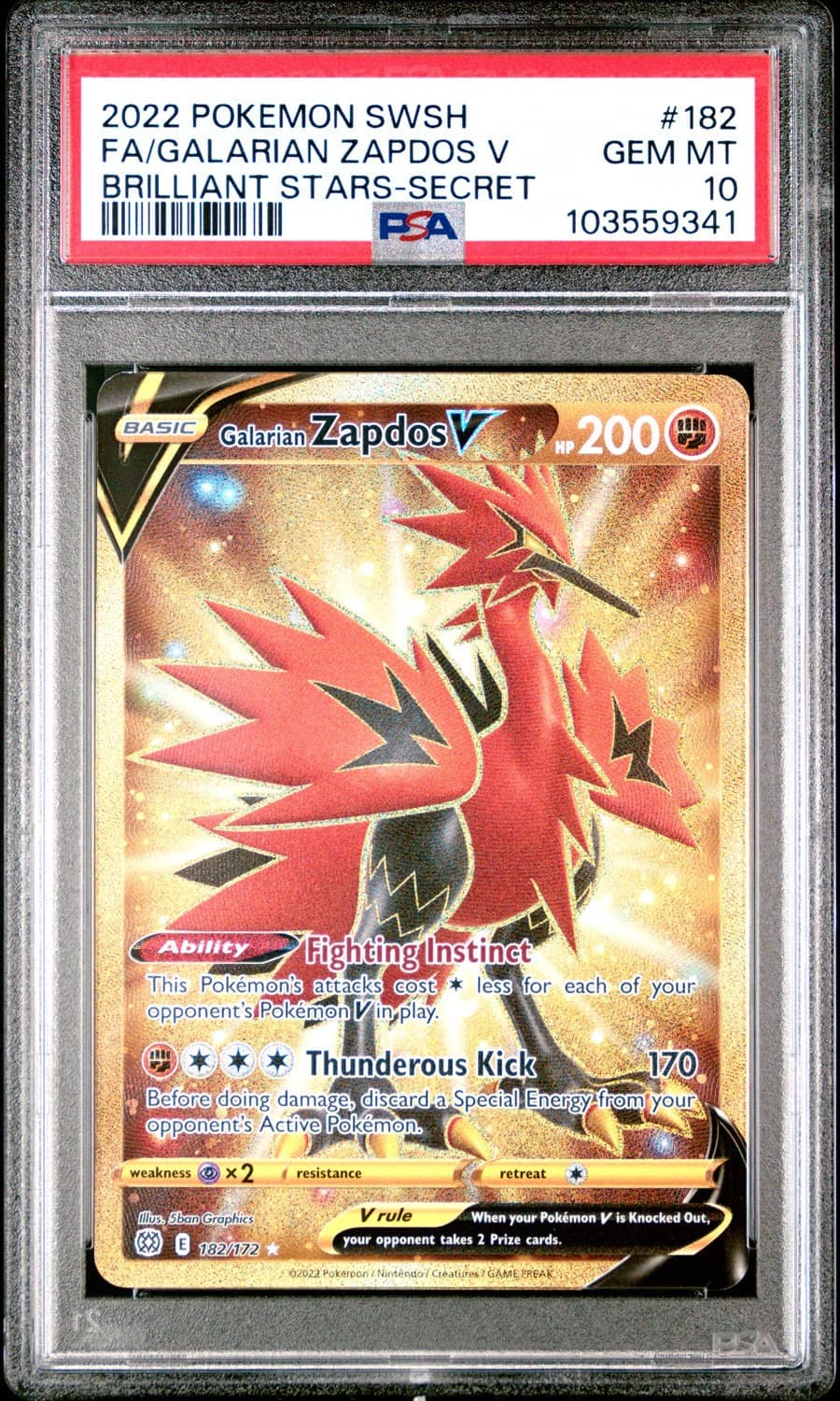 Galarian Zapdos V