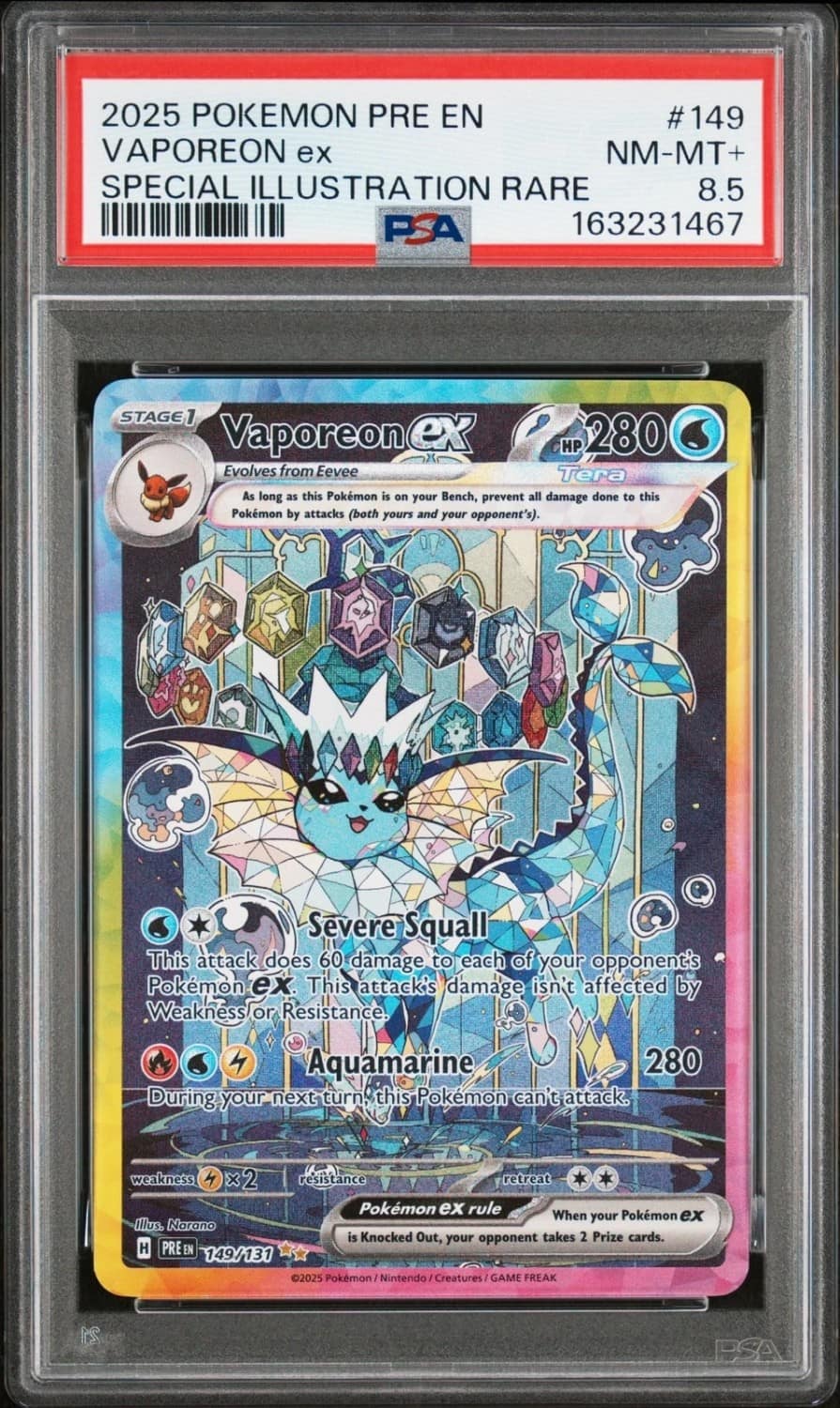 Vaporeon Ex