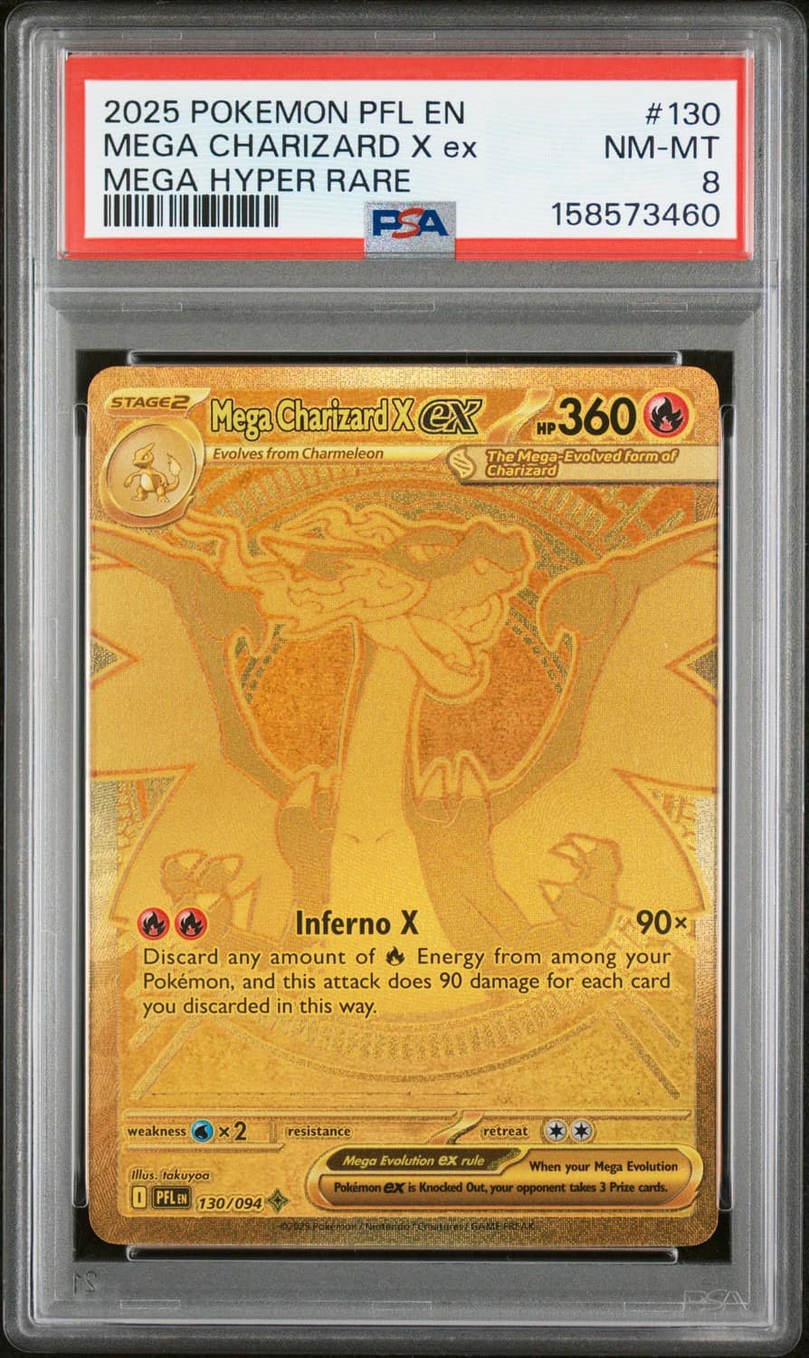 Mega Charizard X Ex