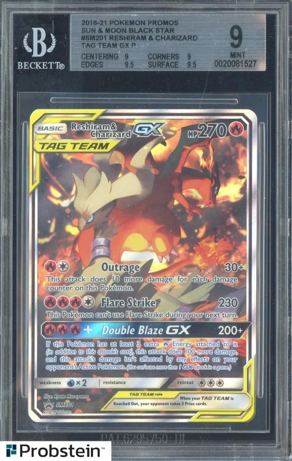 Reshiram & Charizard Gx