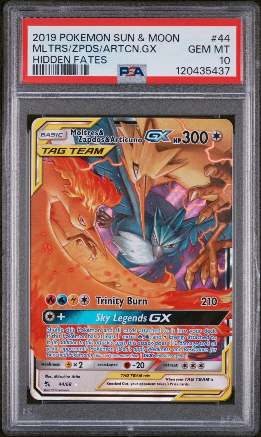 Moltres & Zapdos & Articuno Gx