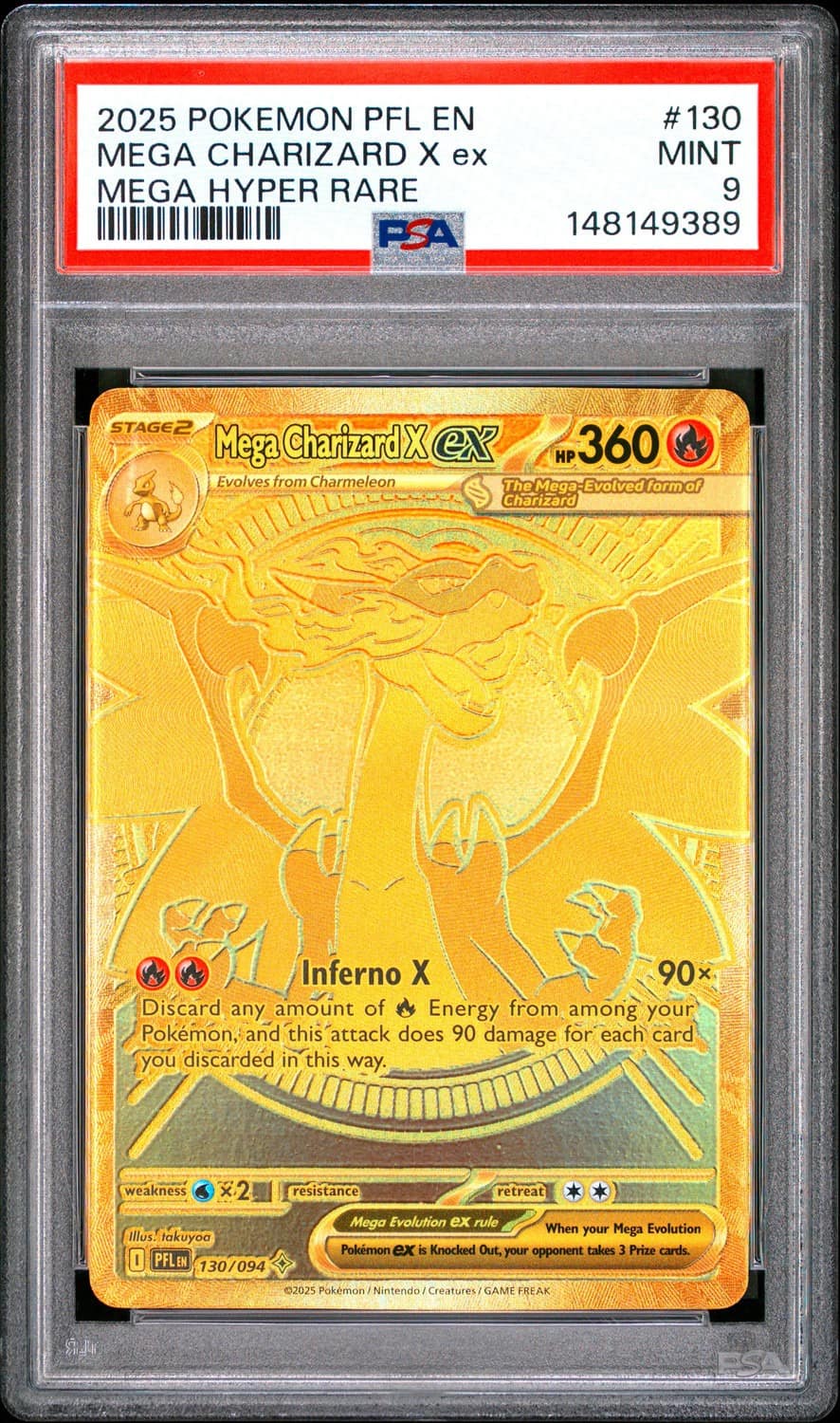 Mega Charizard X Ex