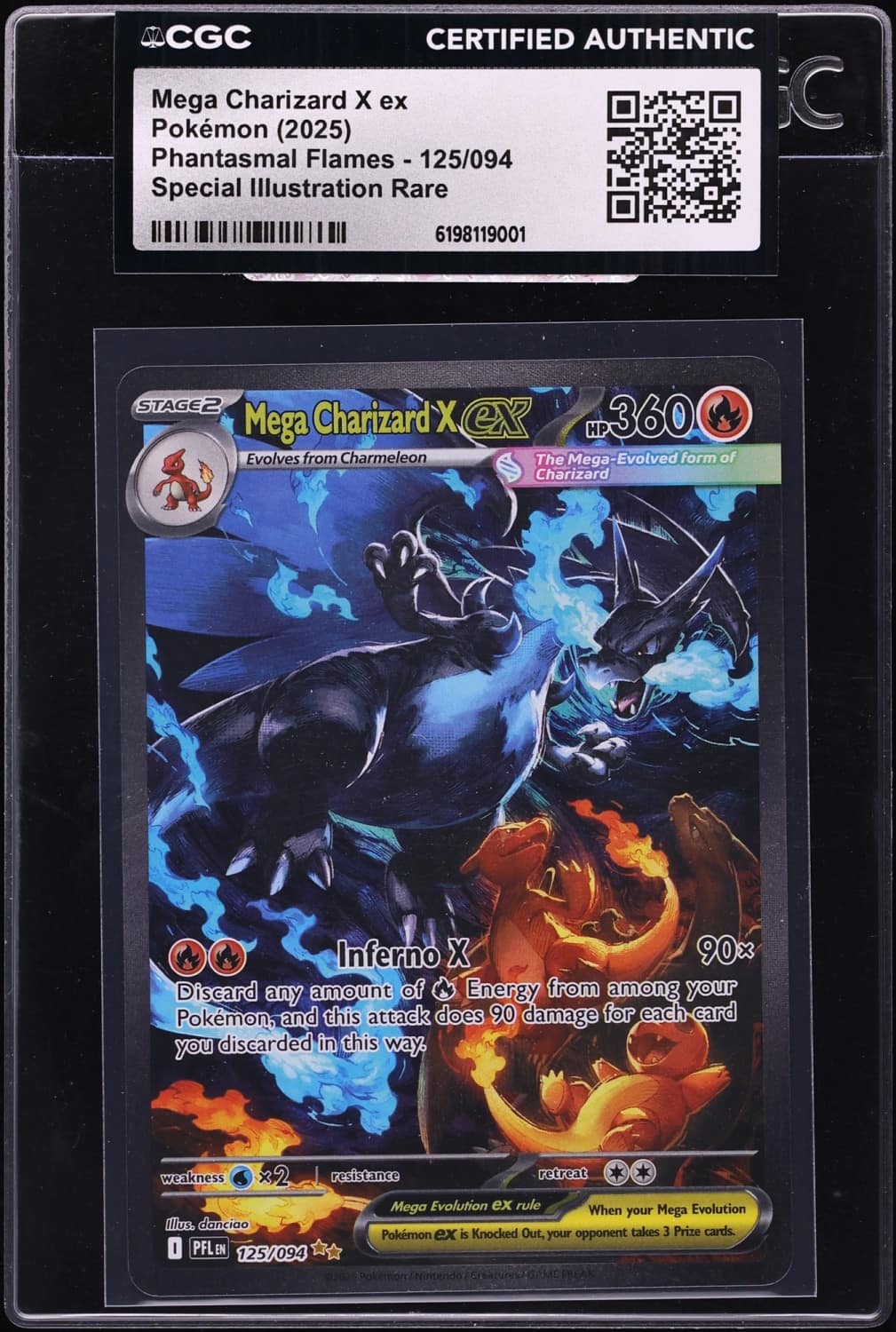 Mega Charizard X Ex