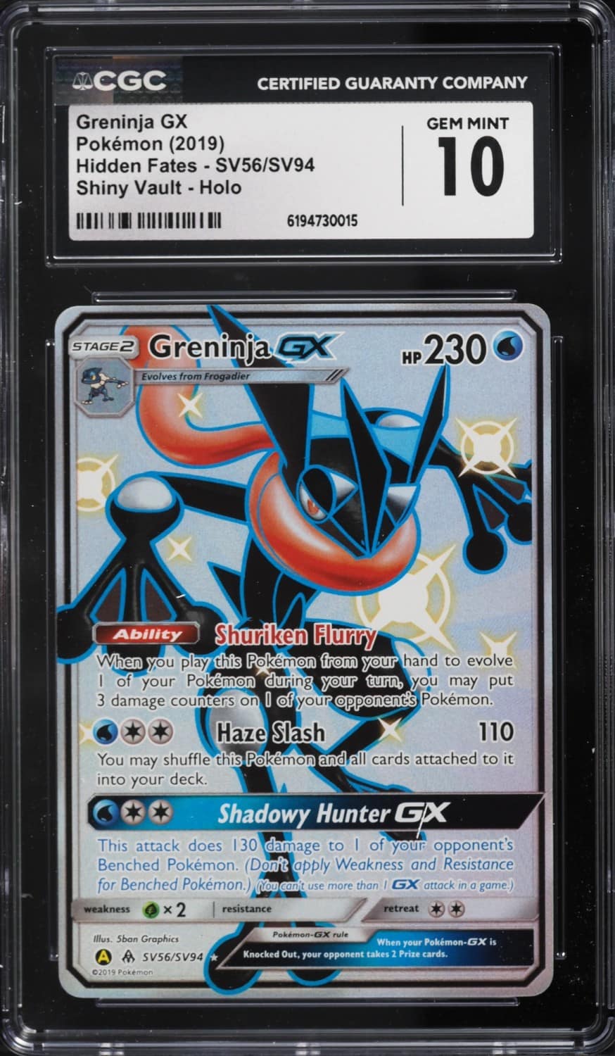 Greninja Gx