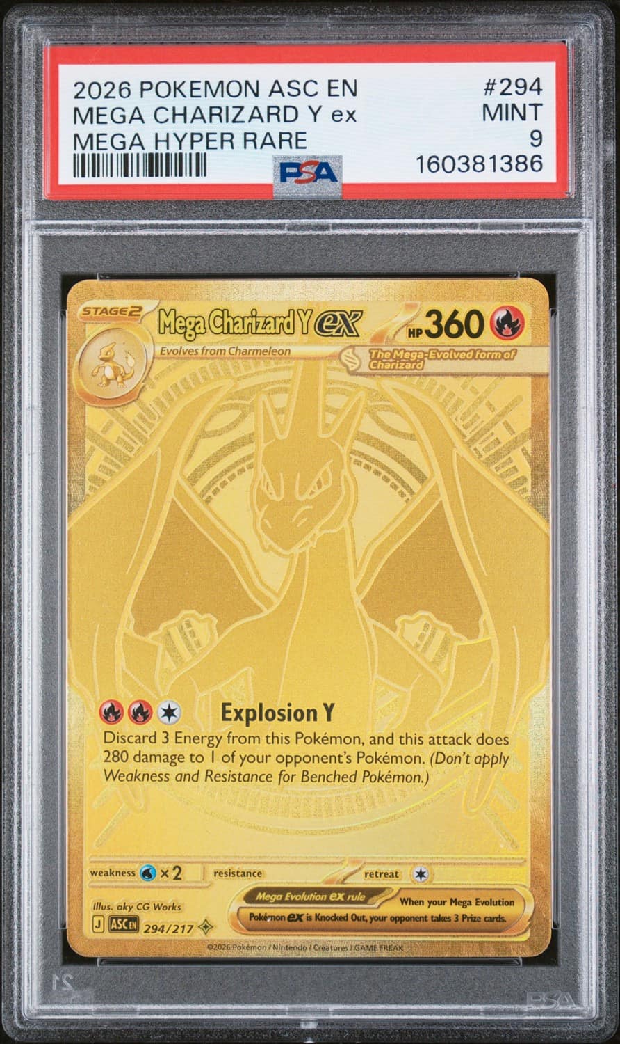 Mega Charizard Y Ex