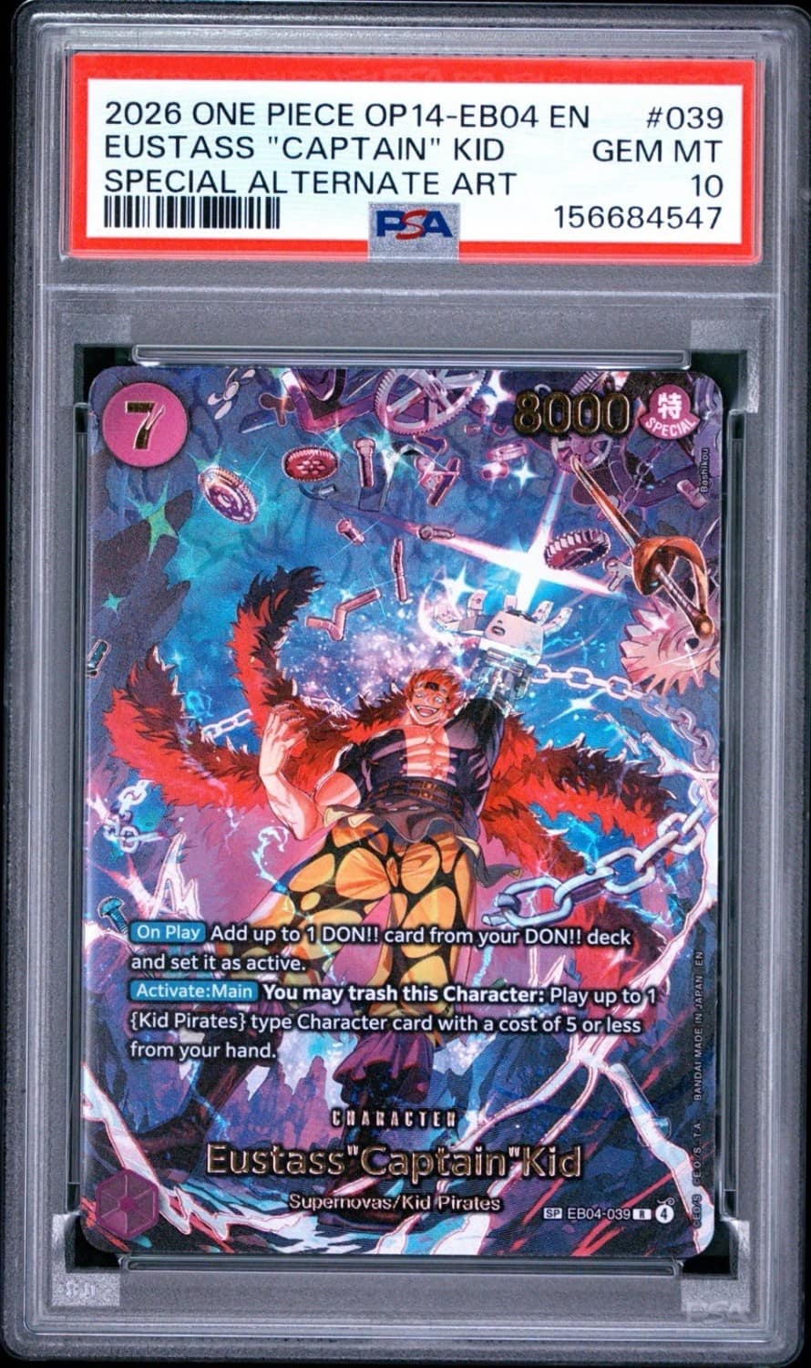 Eustass "captain" Kid