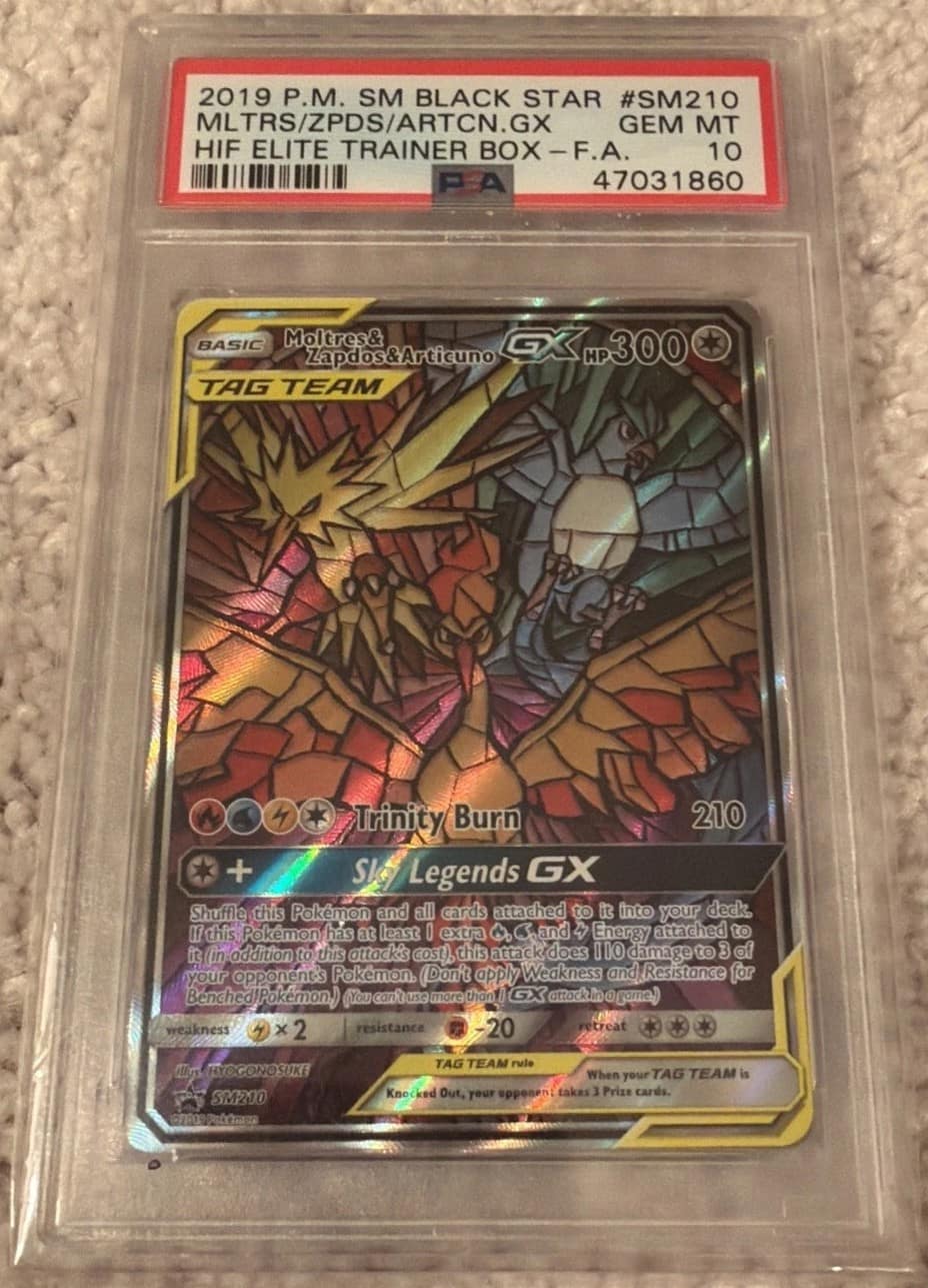 Moltres & Zapdos & Articuno Gx