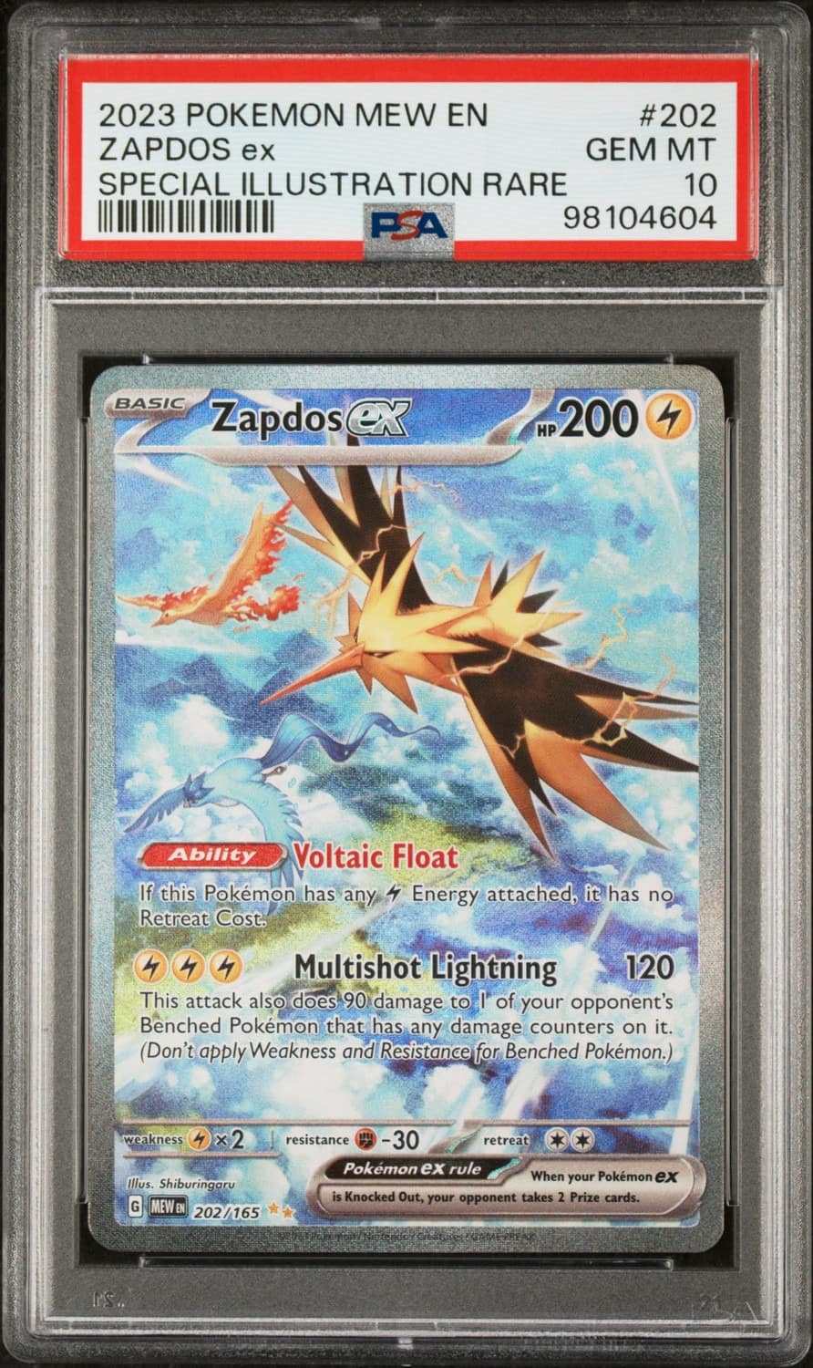 Zapdos Ex