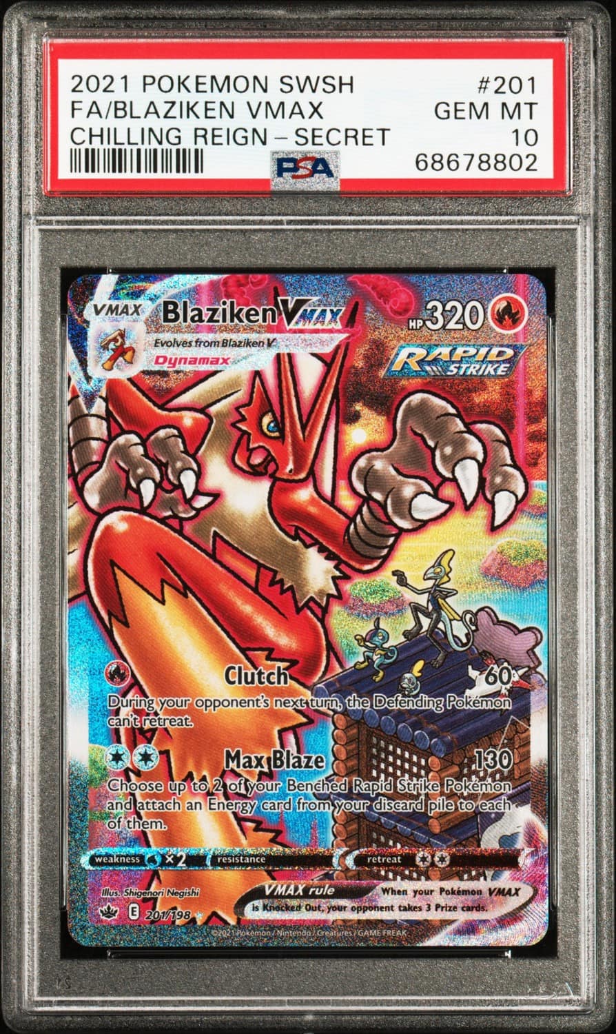 Blaziken Vmax