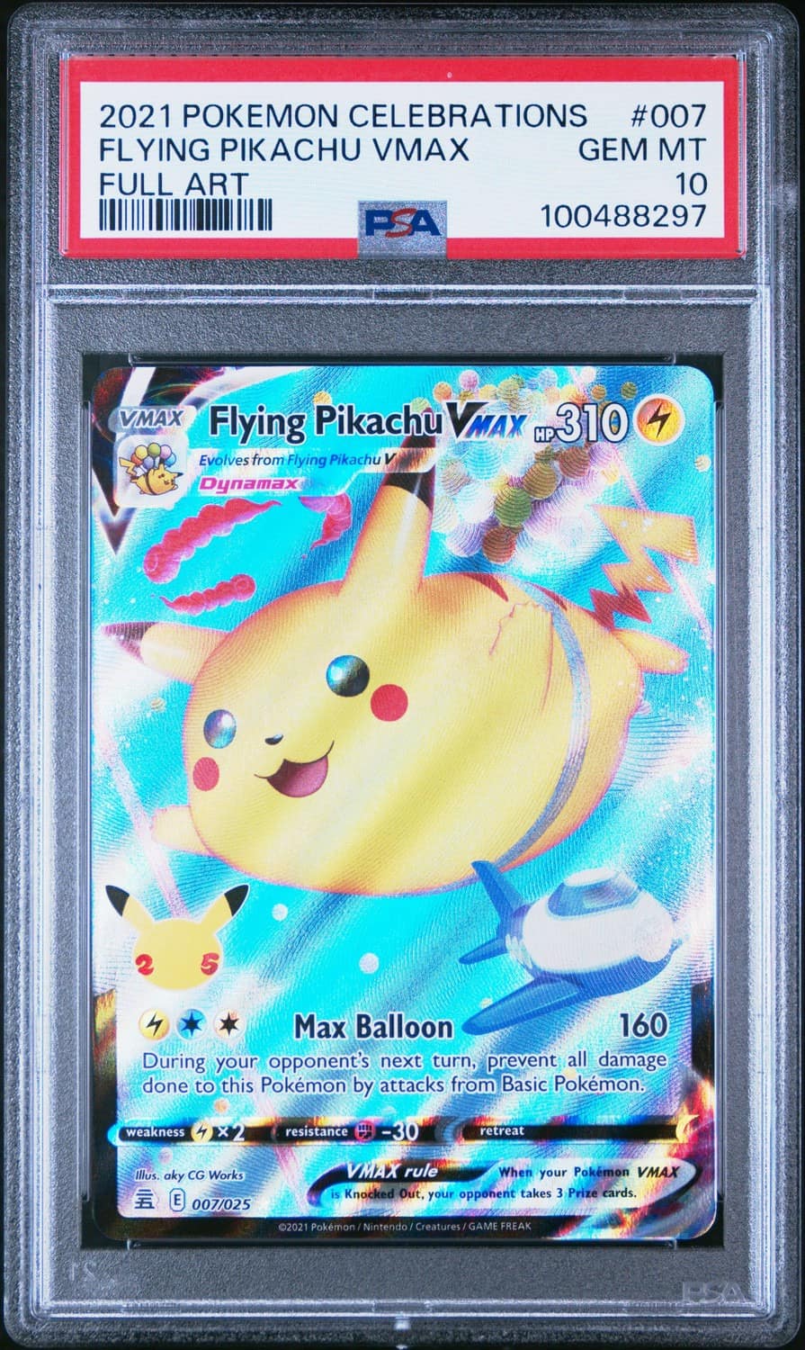 Flying Pikachu Vmax