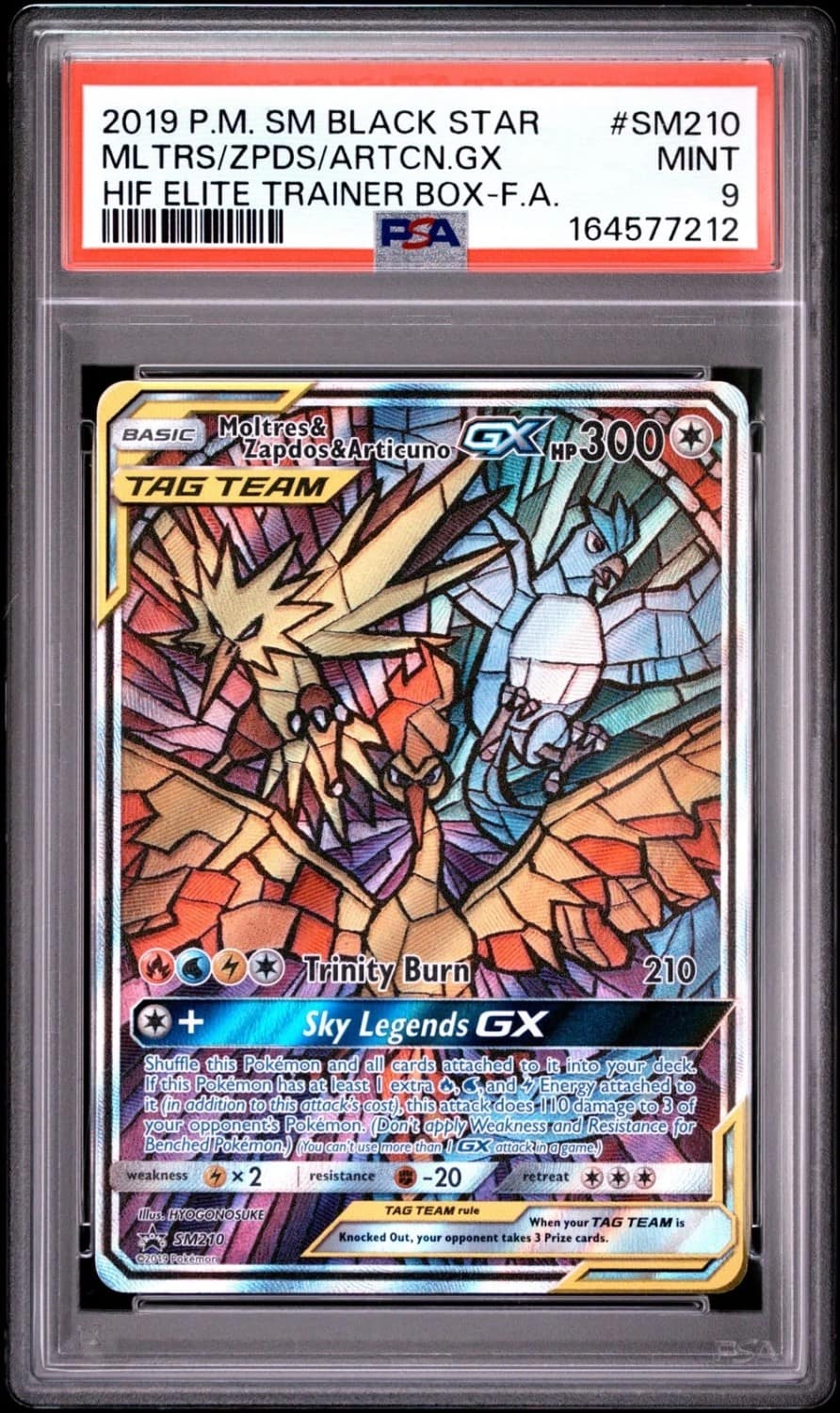 Moltres & Zapdos & Articuno Gx