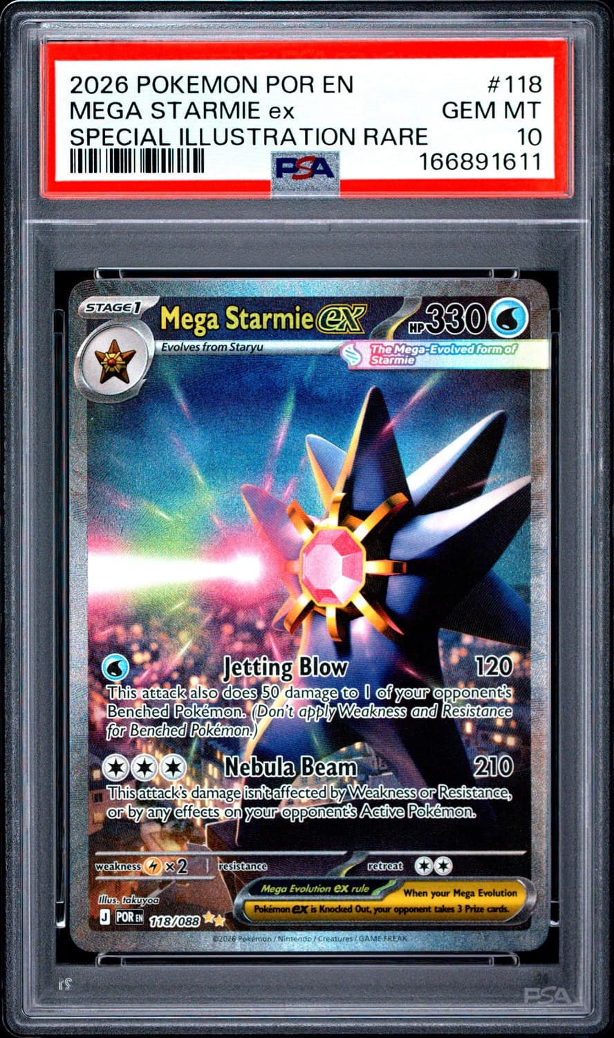 Mega Starmie Ex