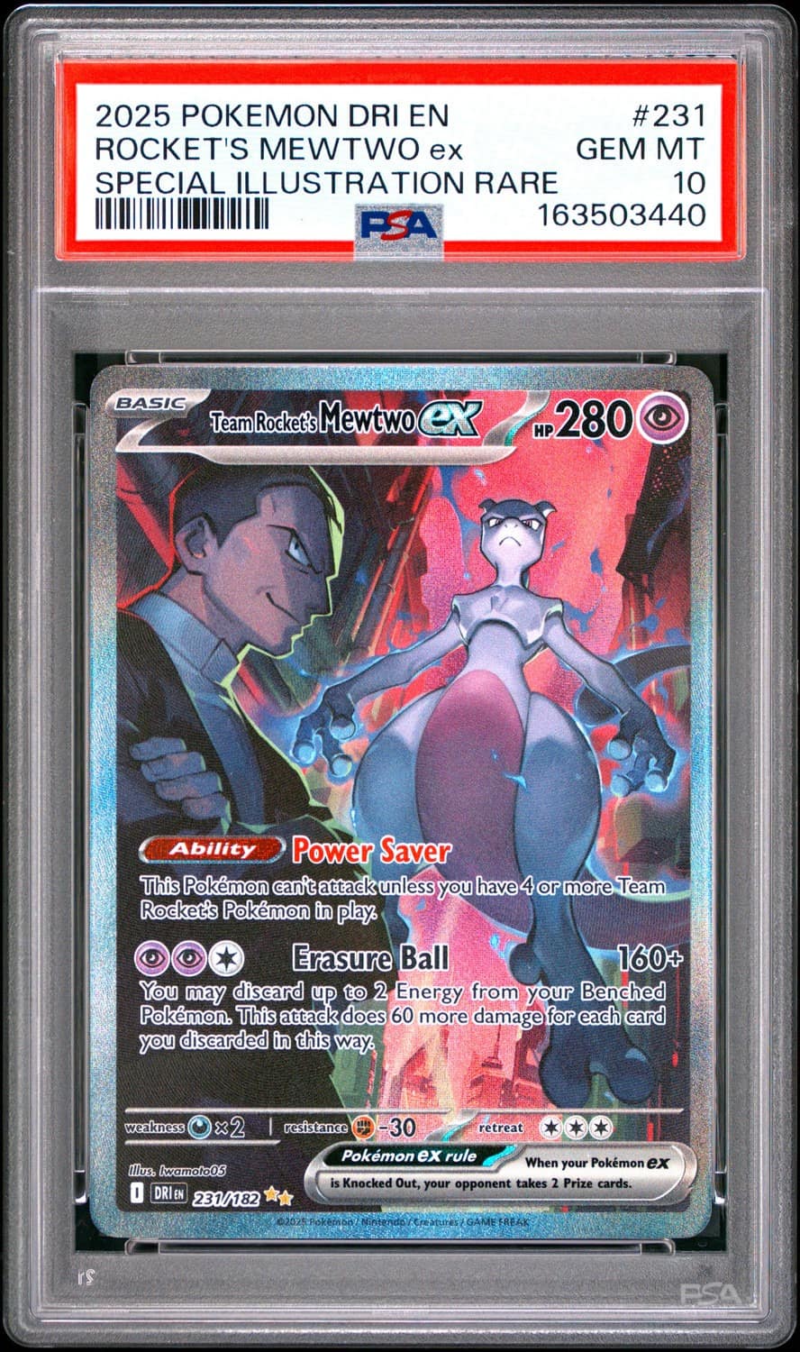 Rocket'S Mewtwo Ex