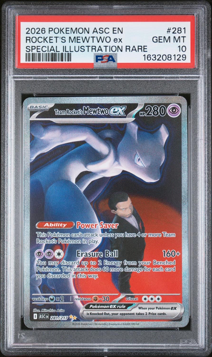 Rocket'S Mewtwo Ex