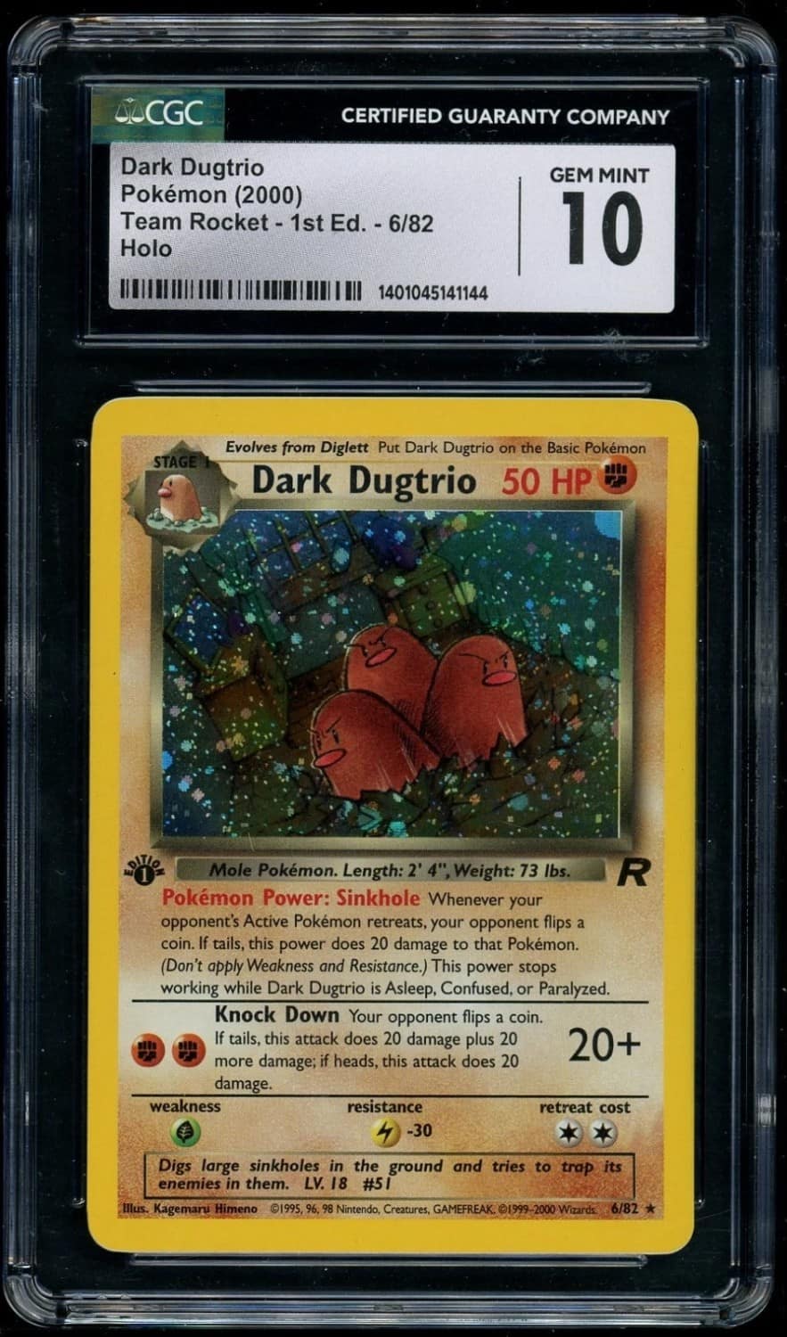 Dark Dugtrio