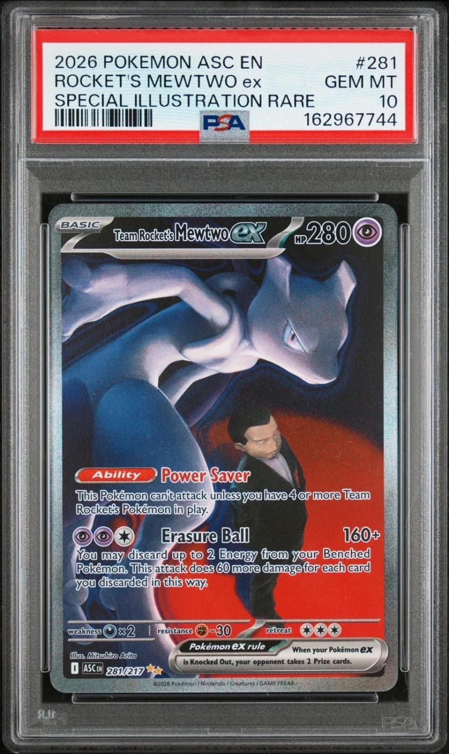 Rocket'S Mewtwo Ex