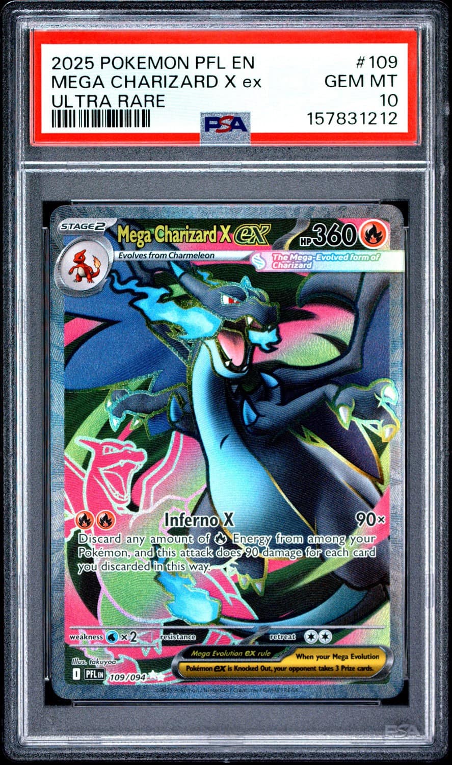 Mega Charizard X Ex