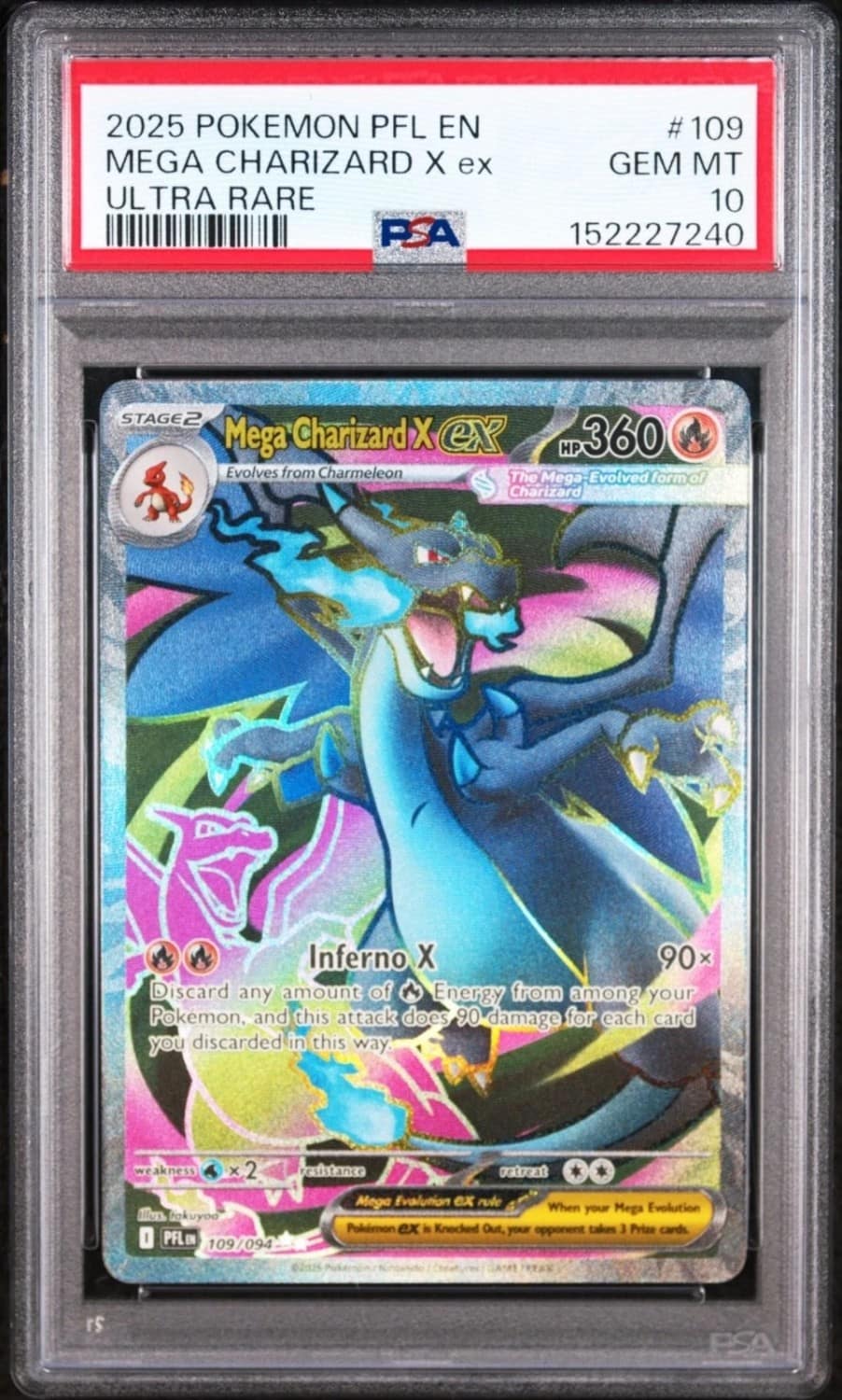 Mega Charizard X Ex
