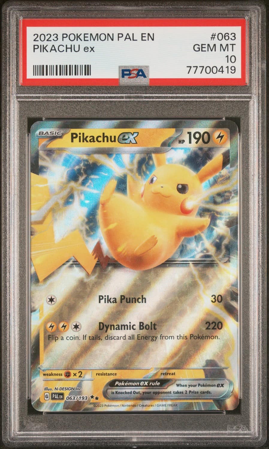 Pikachu Ex