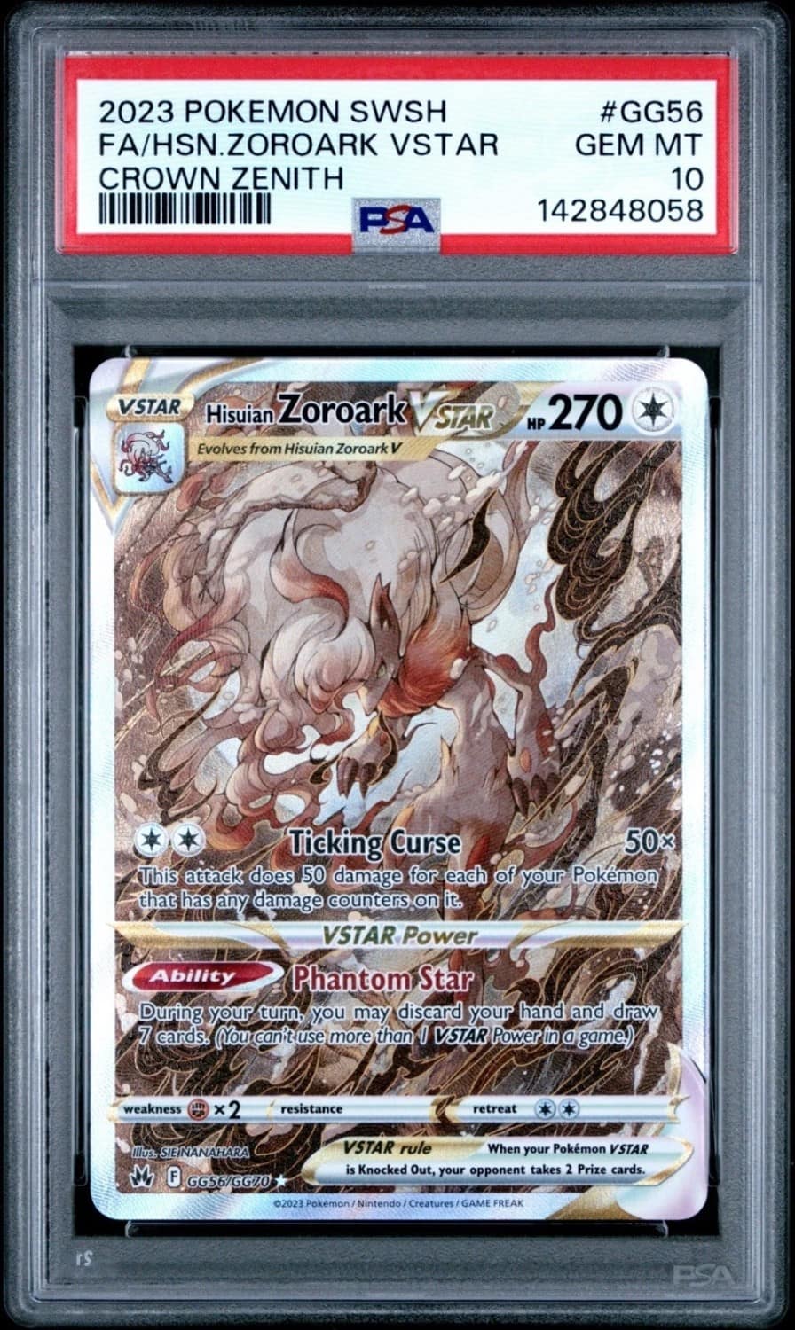 Hisuian Zoroark Vstar