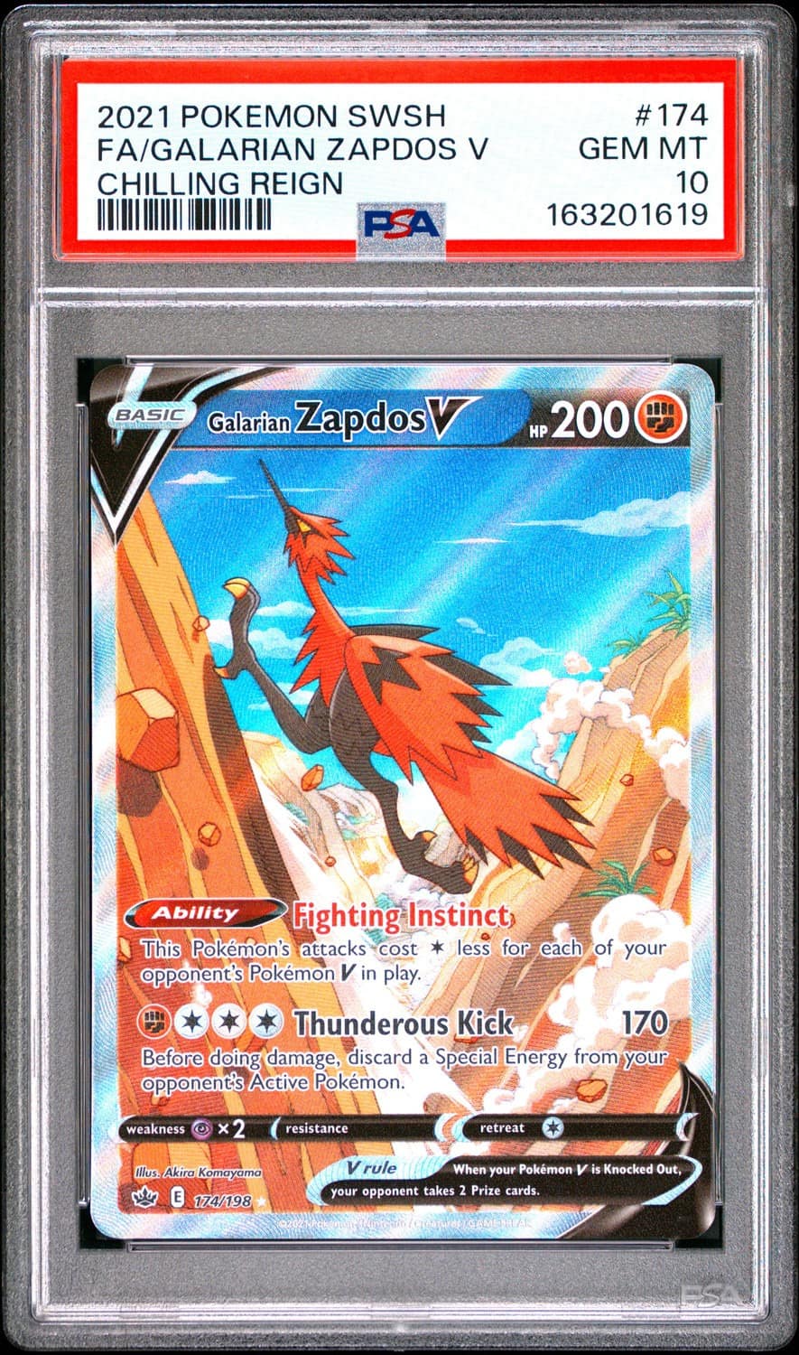 Galarian Zapdos V