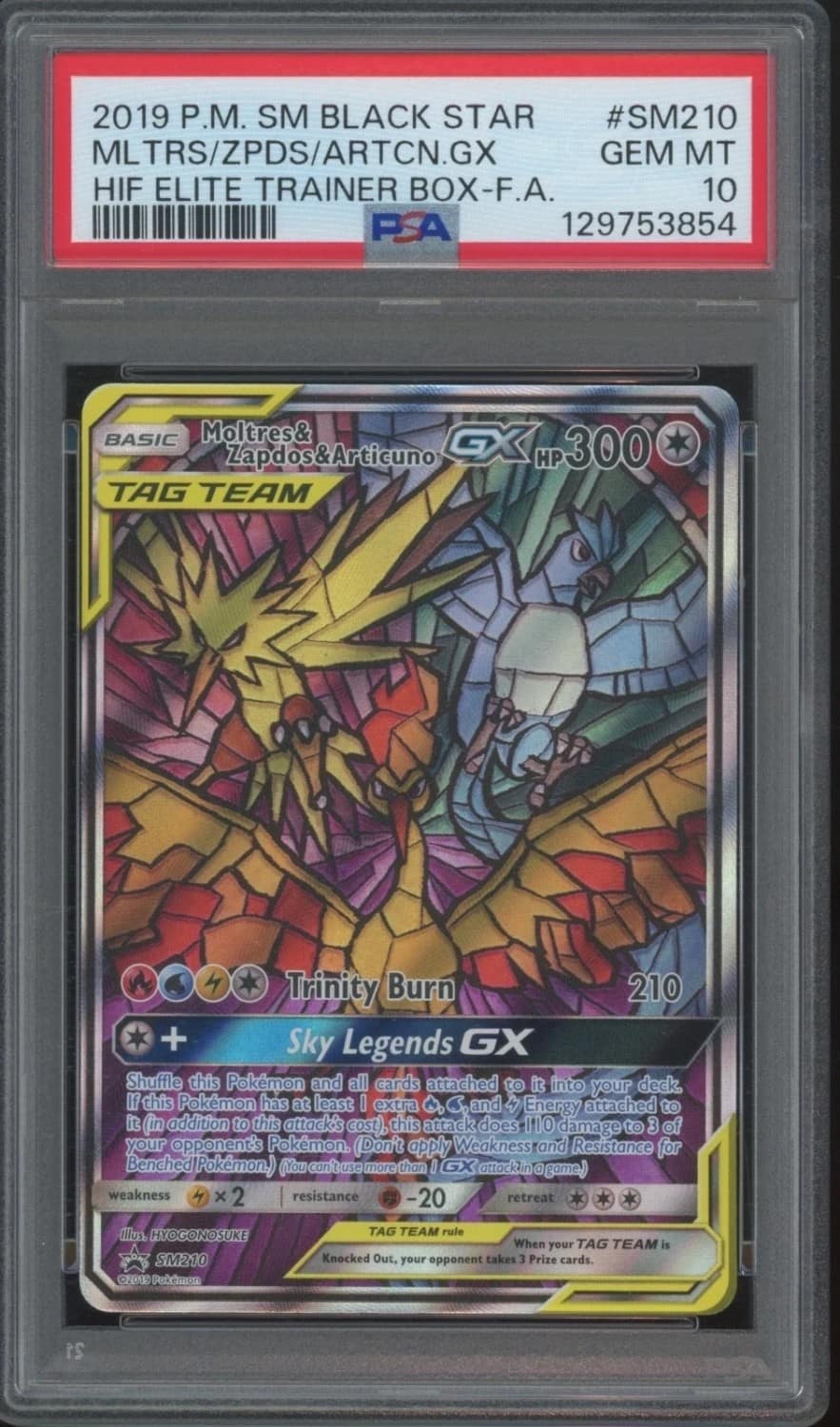 Moltres & Zapdos & Articuno Gx