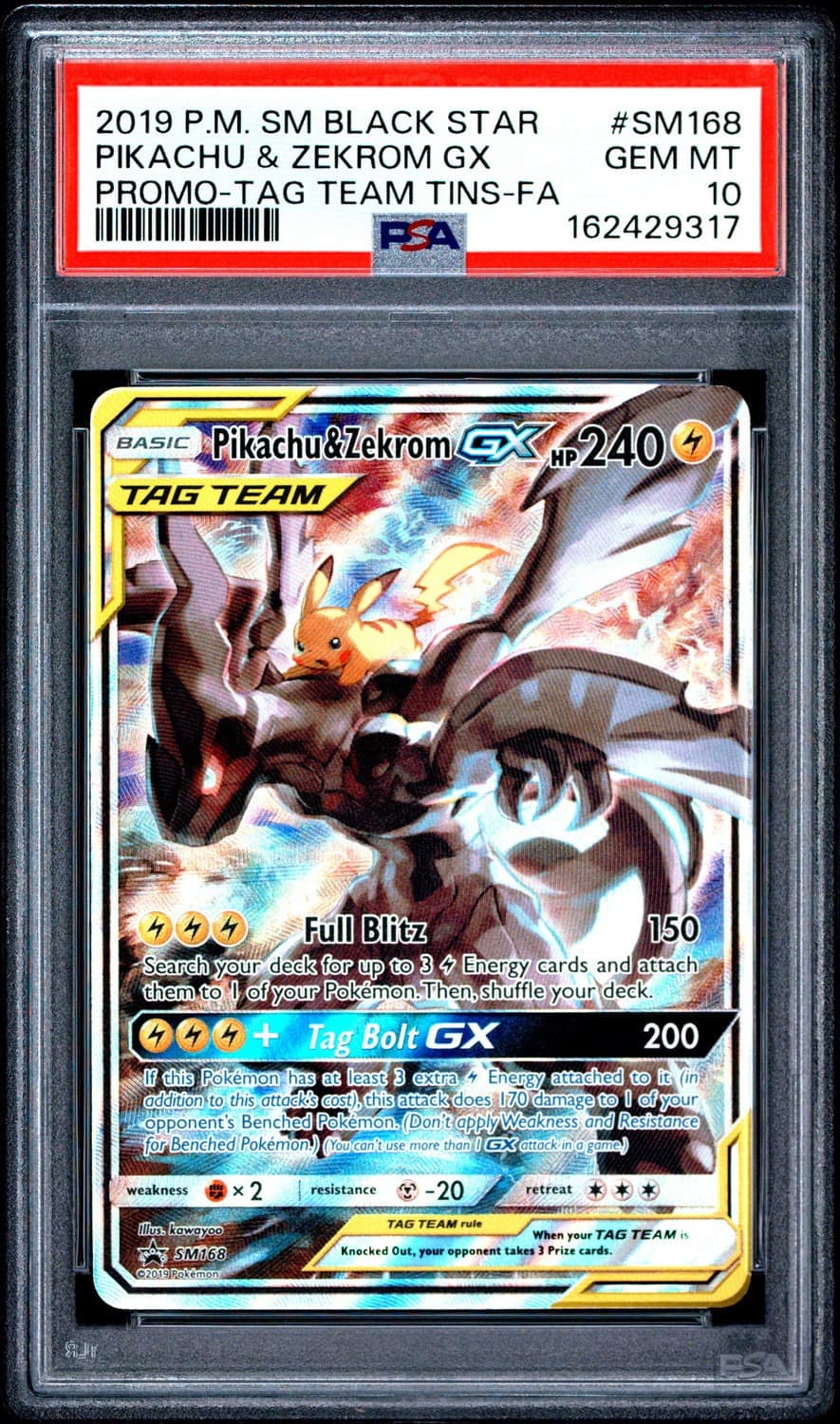 Pikachu & Zekrom Gx