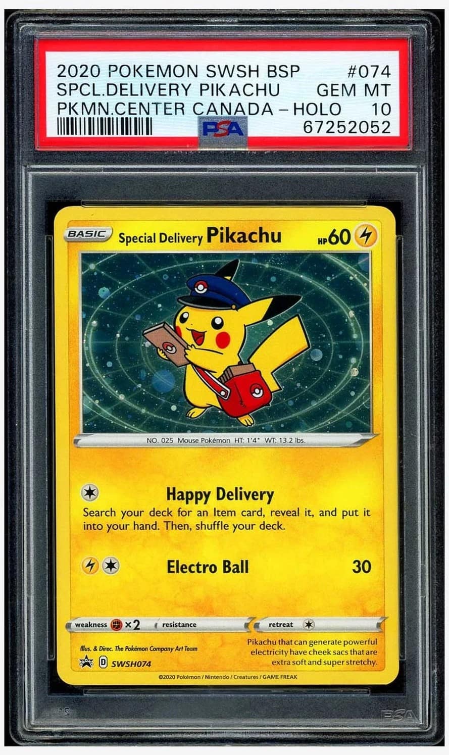 Special Delivery Pikachu